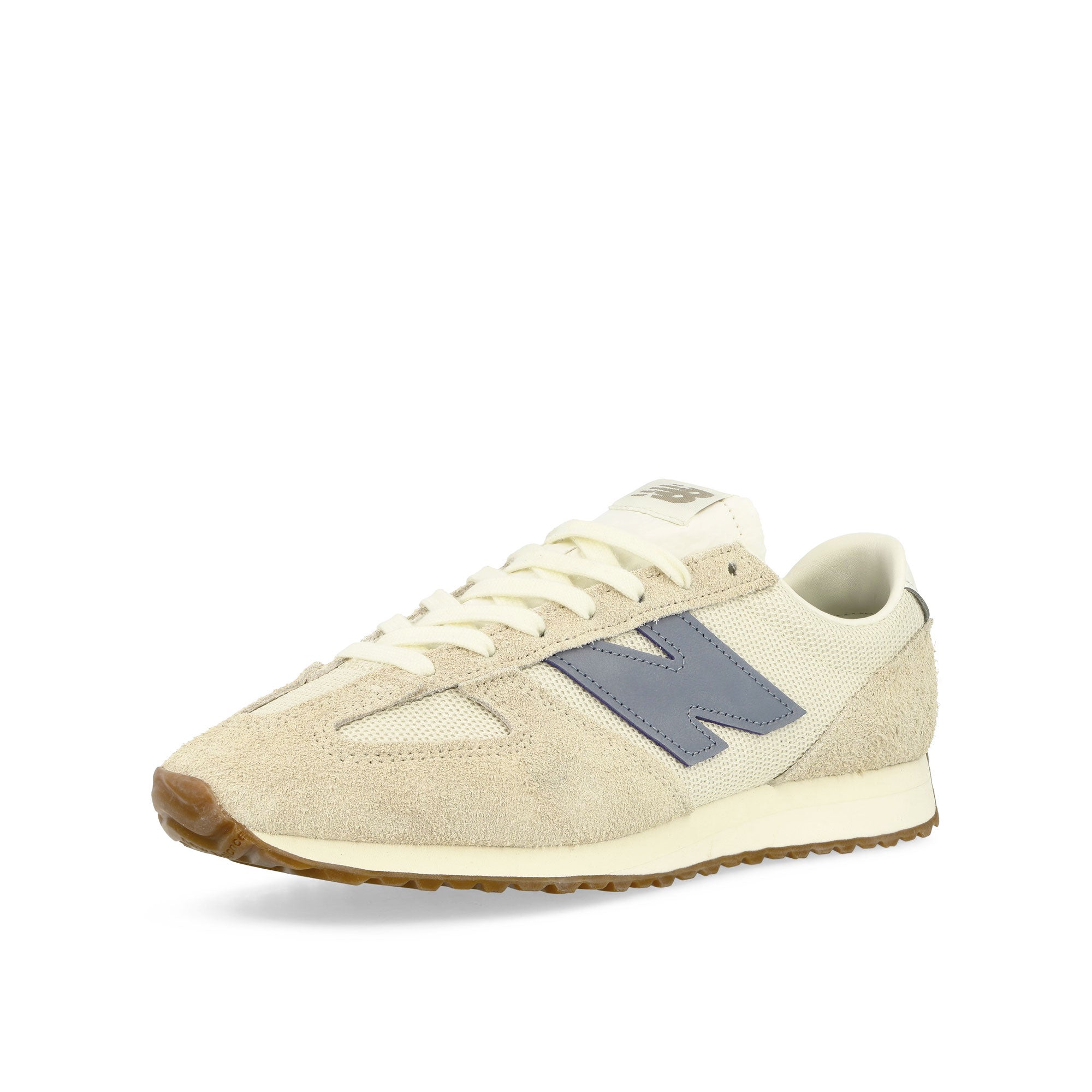 New Balance U471AA Beige Low Top Sneakers Close Up | Overkill