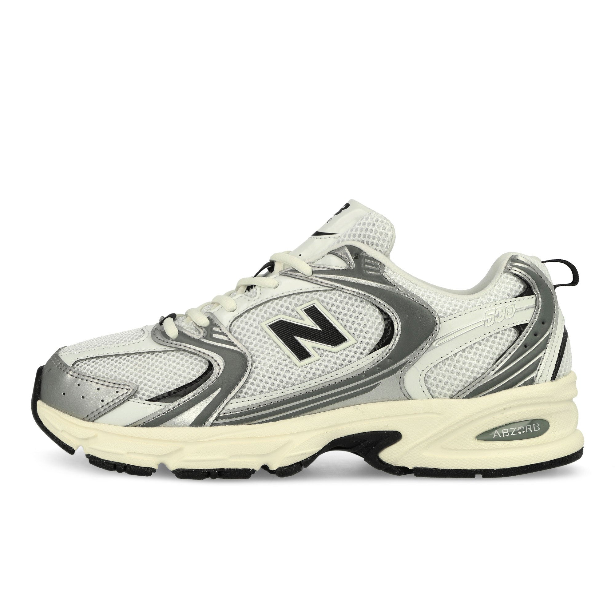 New Balance U530ESA Silver Metallic / Black Cement Low Top Sneaker U530ESA | Overkill