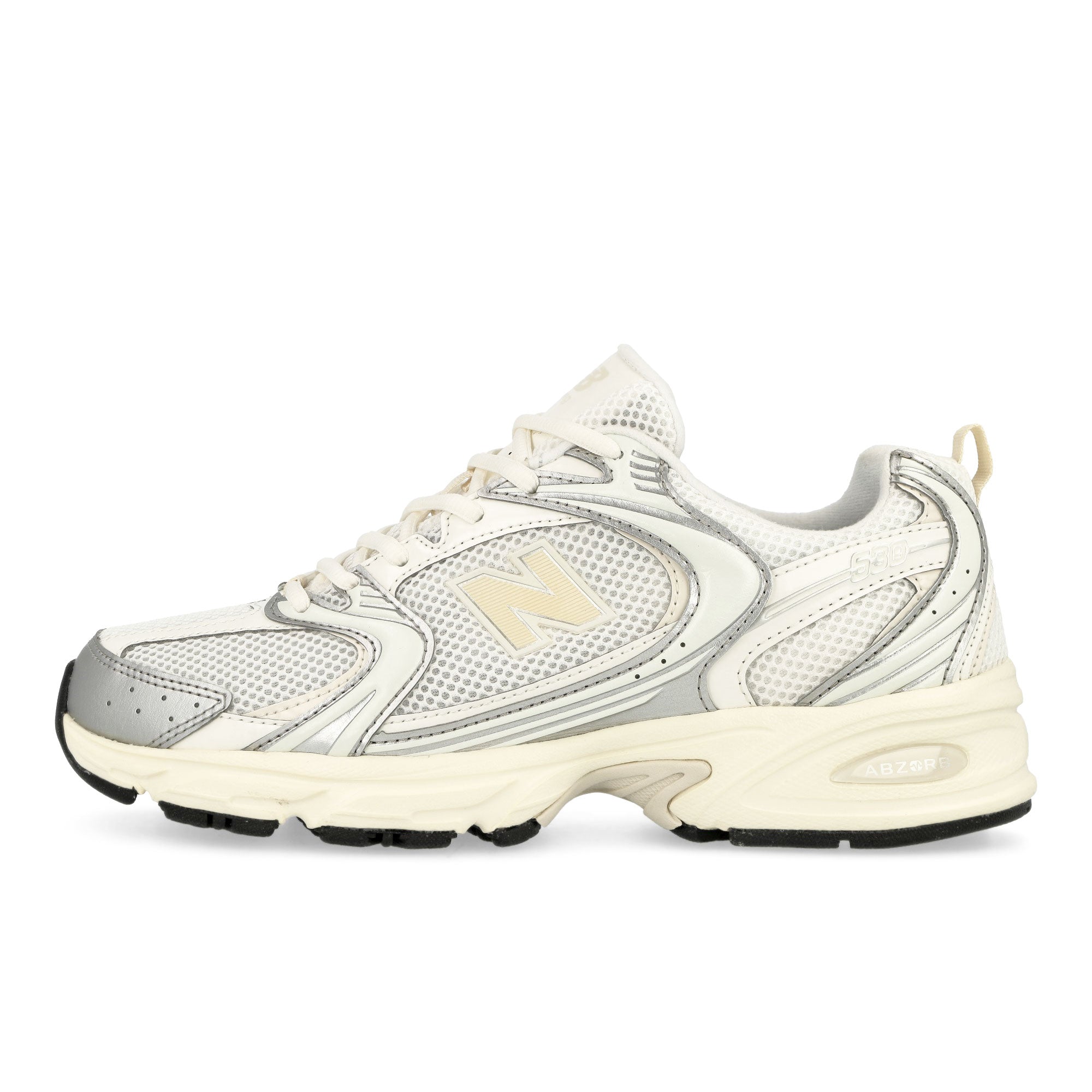 New Balance U530ESB Silver Metallic / Linen Sneaker U530ESB | Overkill