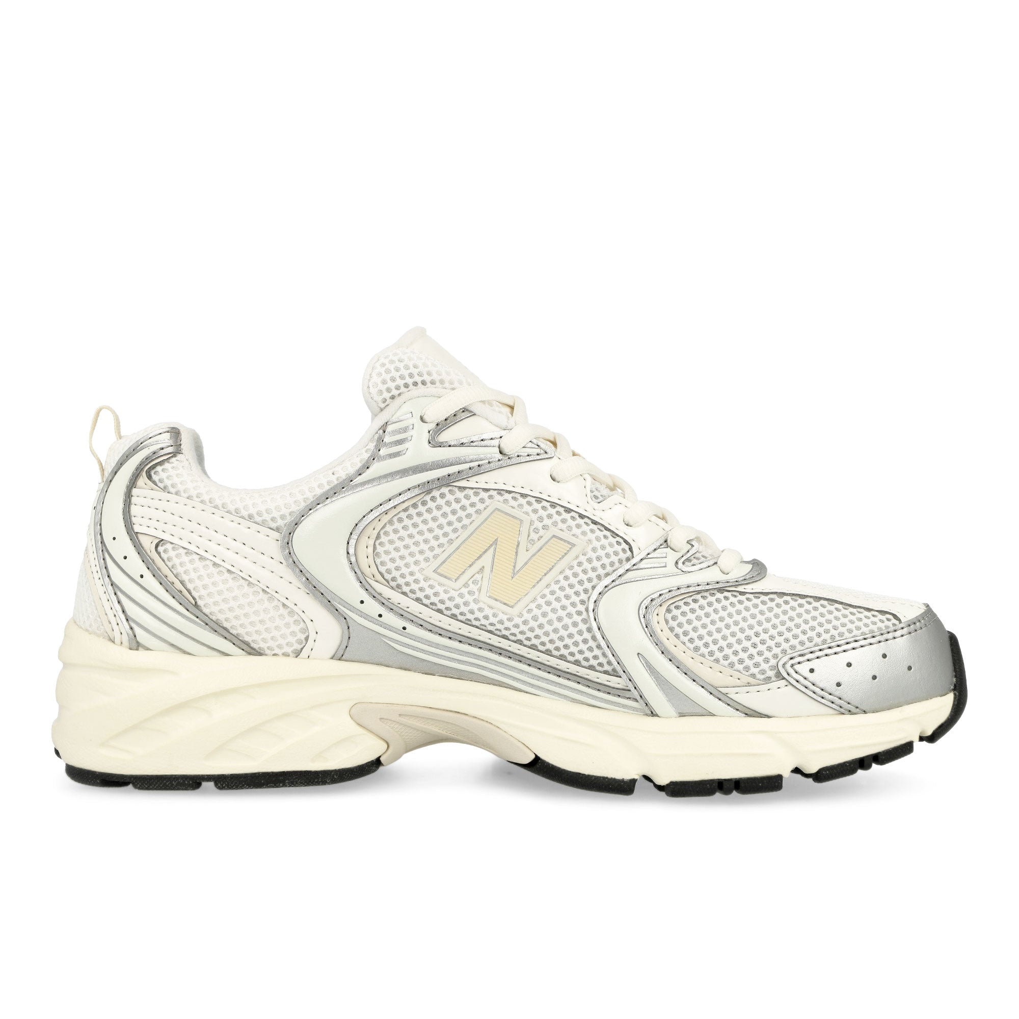 New Balance U530ESB Silver Metallic / Linen Sneaker U530ESB Silhouette | Overkill