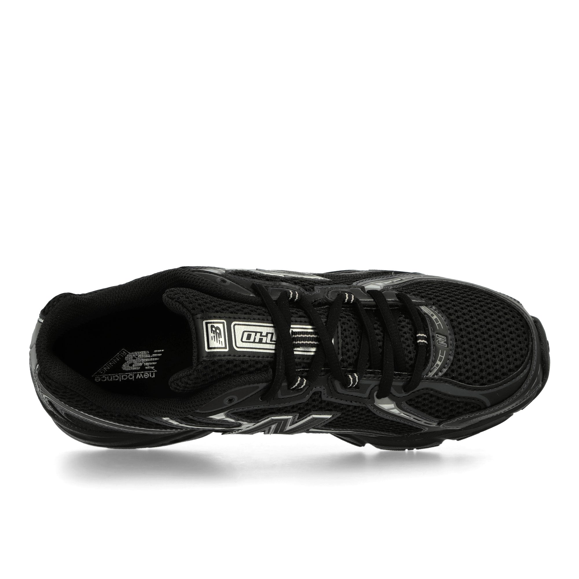 New Balance U740BM2 Black / Silver Metallic Low Top Sneakers Detailfoto | Overkill