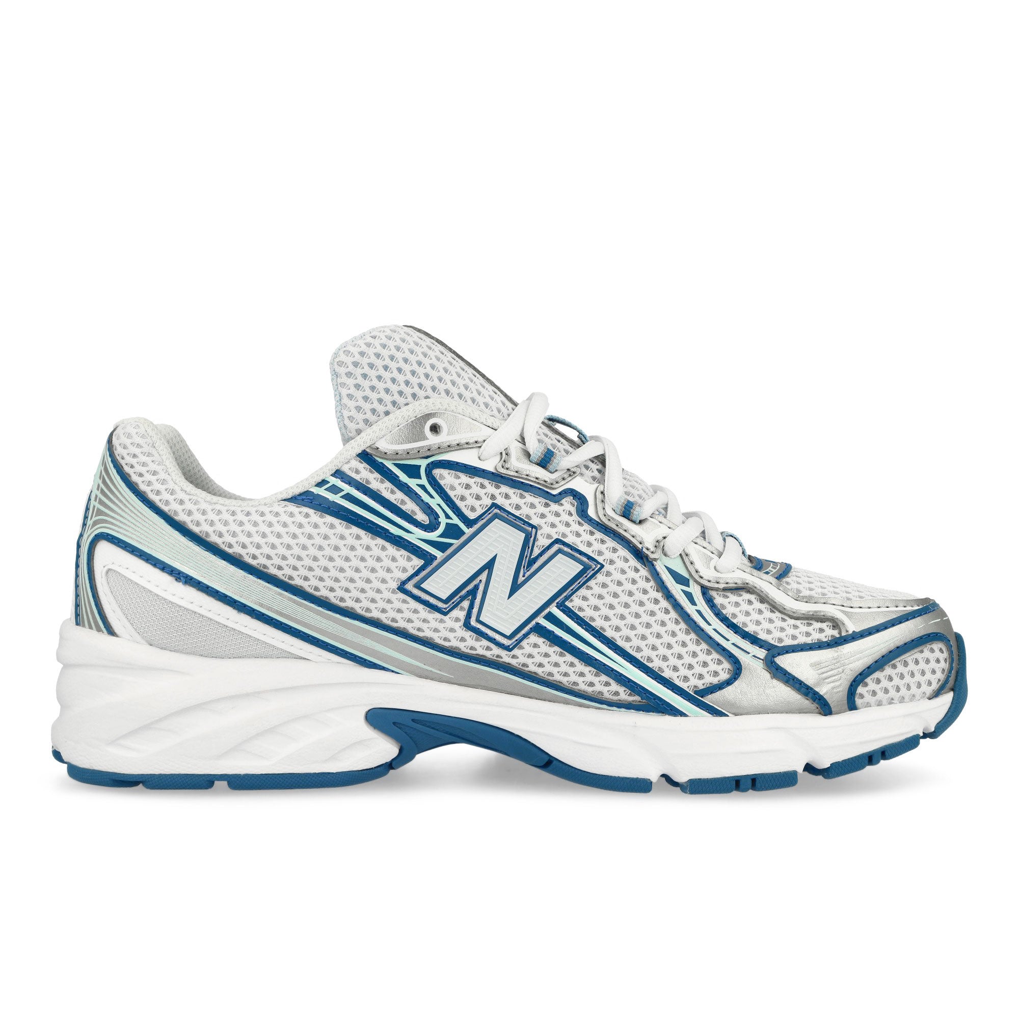 New Balance U740LB2 Ice Blue Low Top Sneakers Silhouette | Overkill
