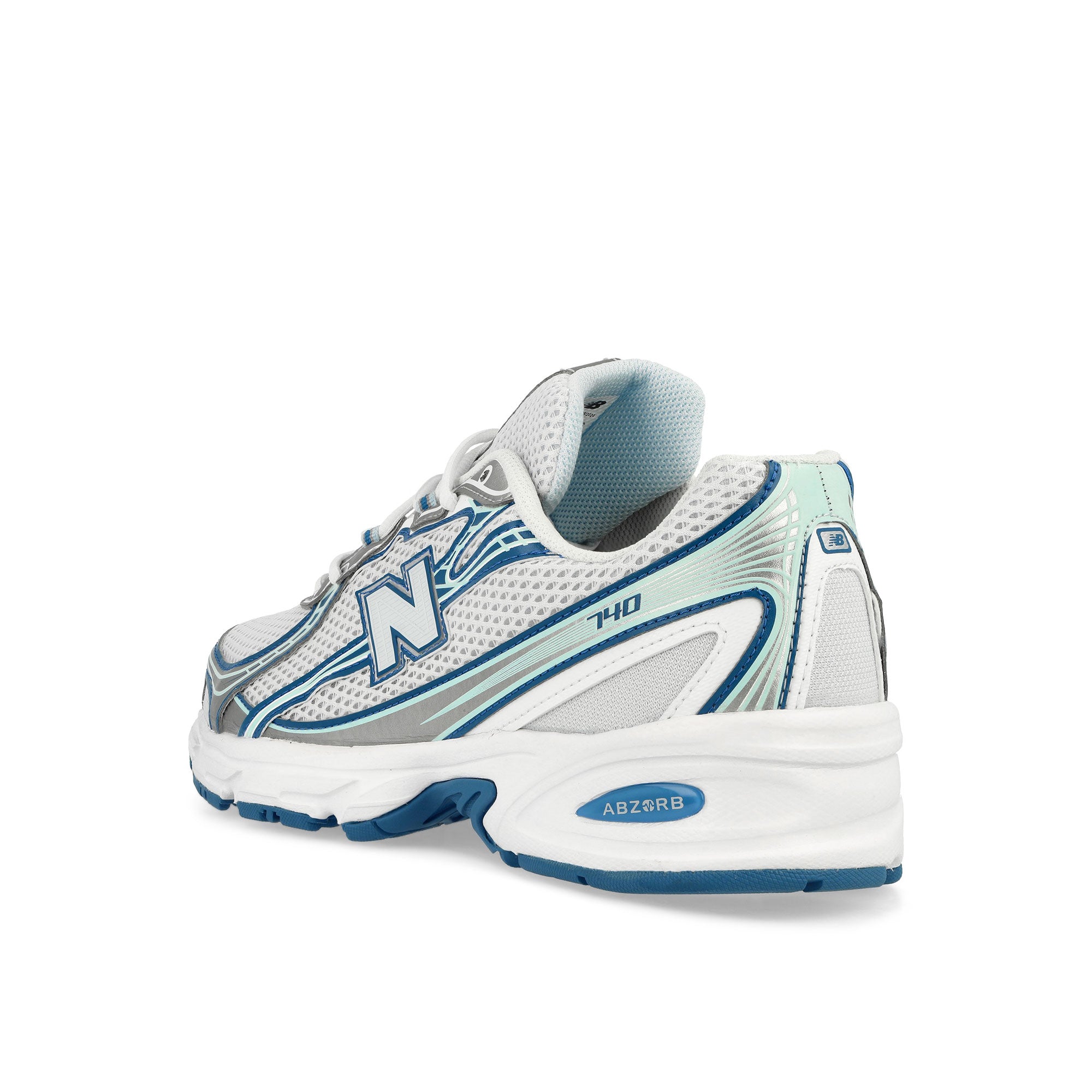 New Balance U740LB2 Ice Blue Low Top Sneakers Material | Overkill