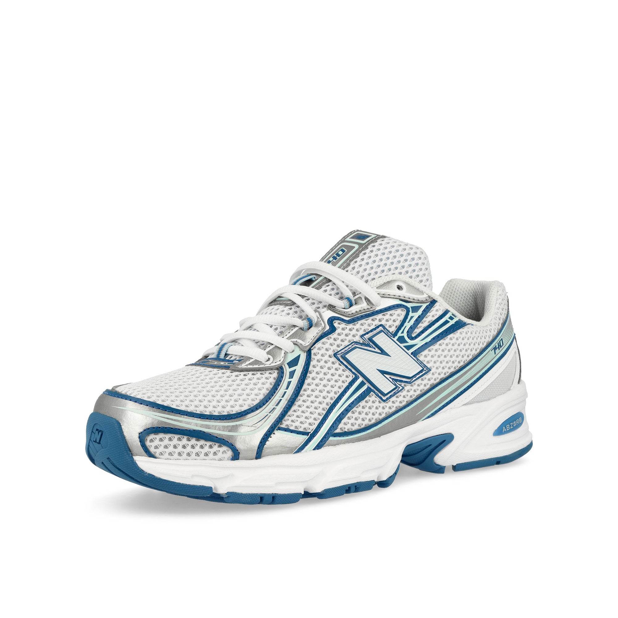 New Balance U740LB2 Ice Blue Low Top Sneakers Close Up | Overkill