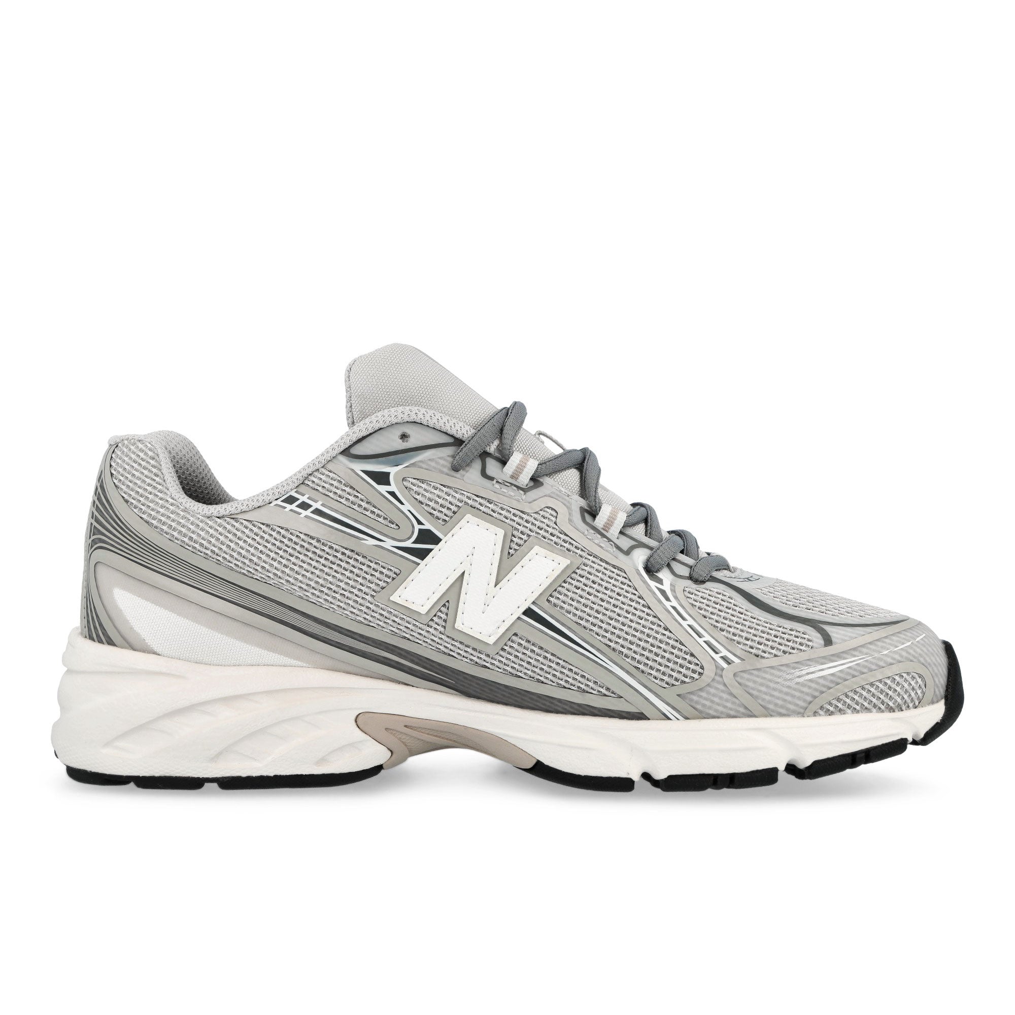 New Balance U740N74F Slate Grey Low Top Sneakers U740N74F Silhouette | Overkill