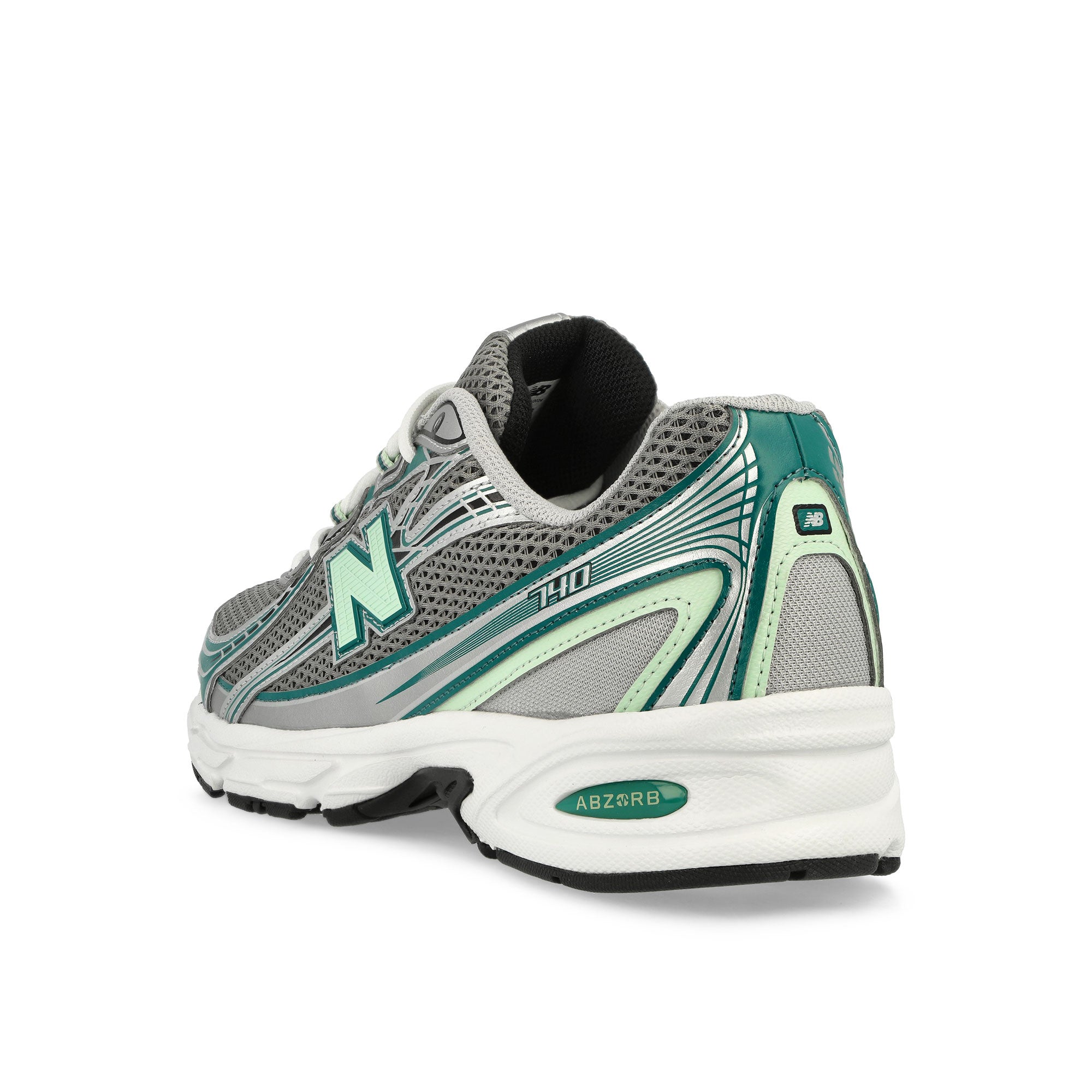 New Balance U740NC2 Silver Metallic Low Top Sneakers Material | Overkill