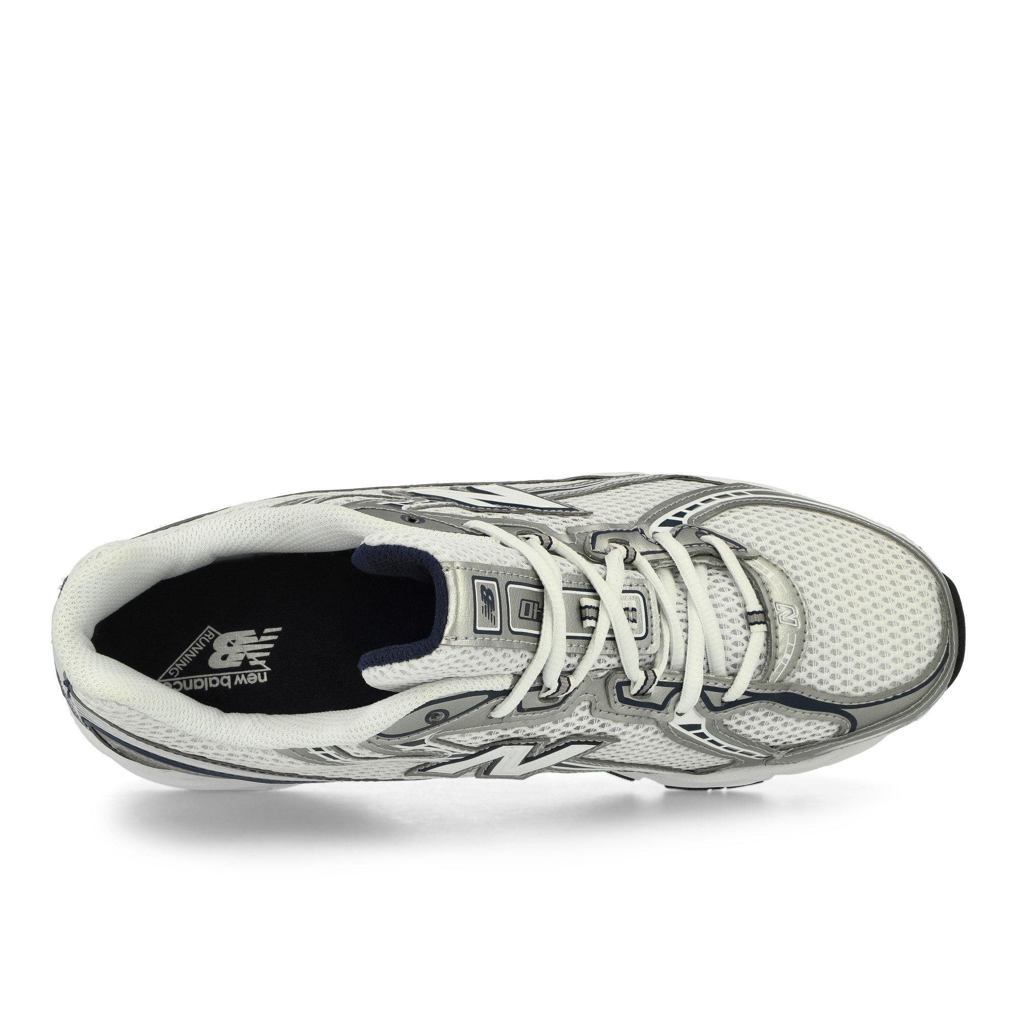 New Balance U740WN2 White / Silver Metallic Low Top Sneakers Detailfoto | Overkill