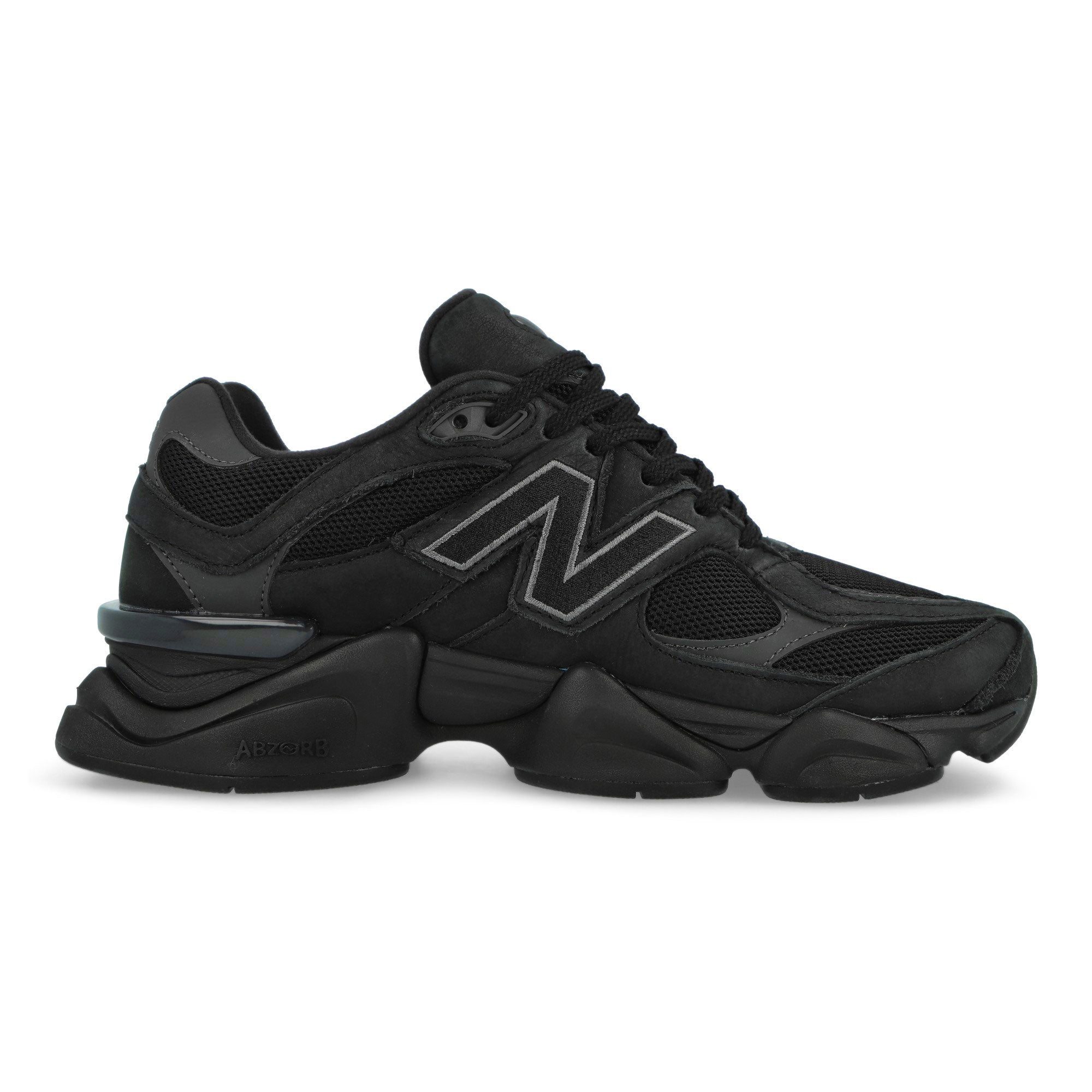 New Balance U9060ZGE Black Low Top Sneakers U9060ZGE Silhouette | Overkill