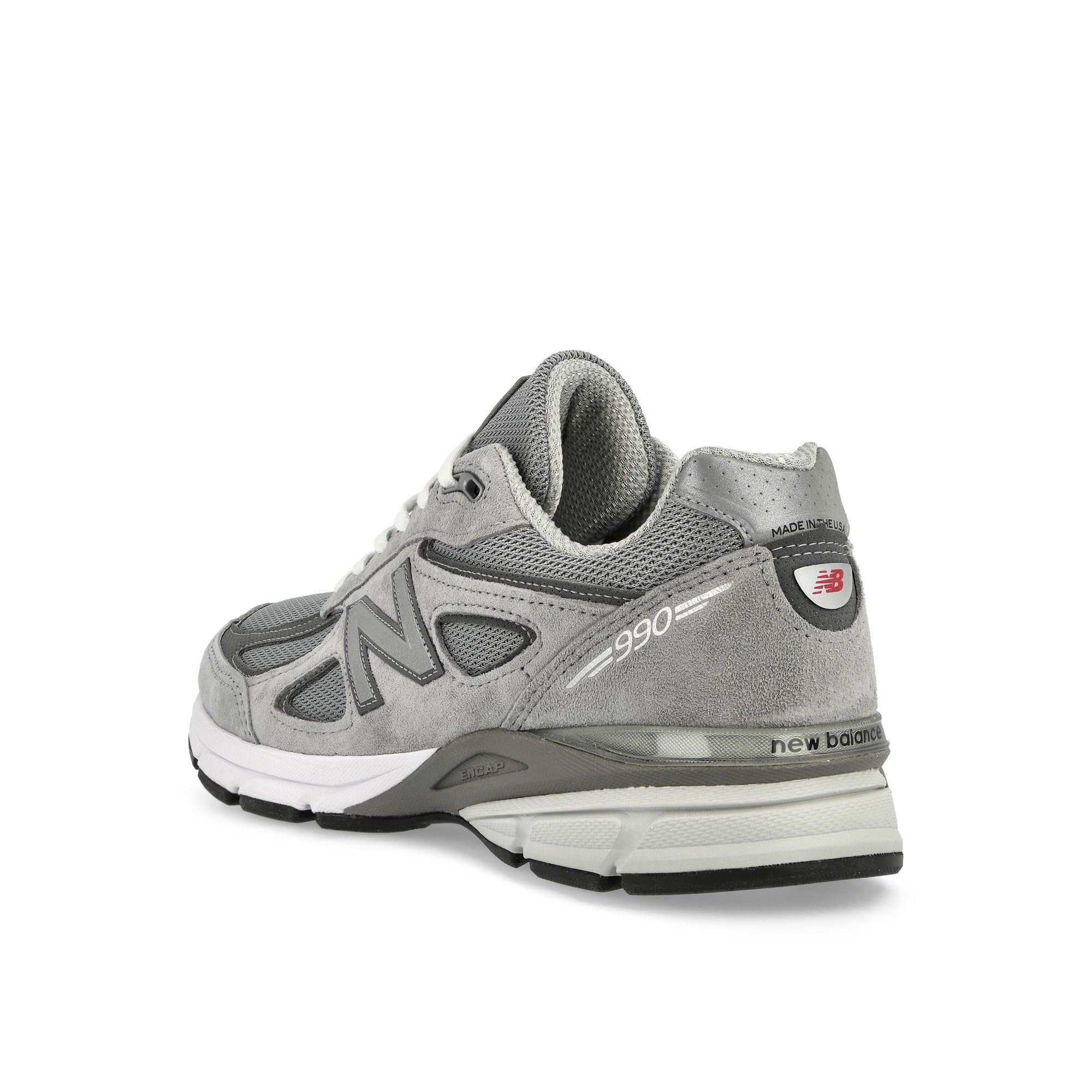 New Balance U990GR4 Grey / Silver Low Top Sneakers Material | Overkill