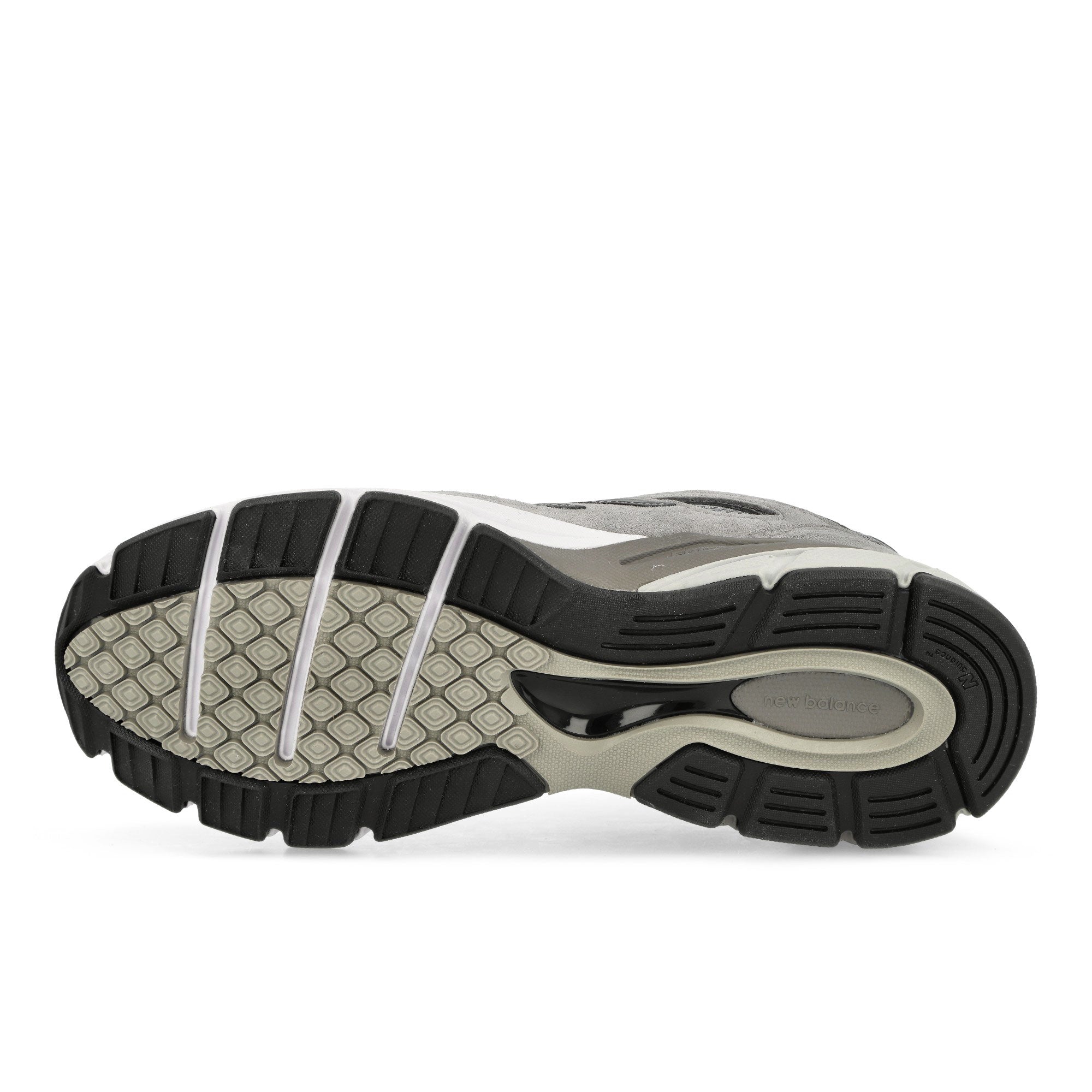 New Balance U990GR4 Grey / Silver Low Top Sneakers Detail View 1 | Overkill