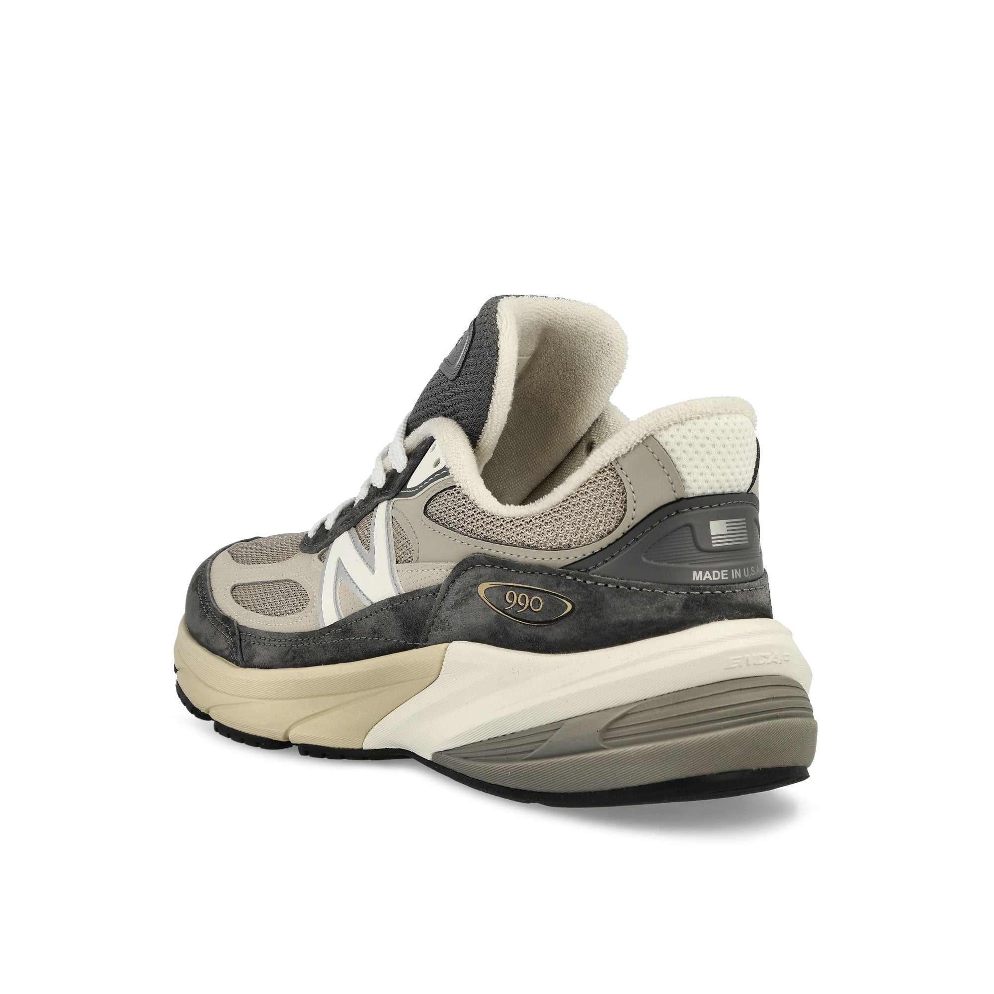 New Balance U990GR6 Castlerock / Moonrock Low Top Sneakers Material | Overkill