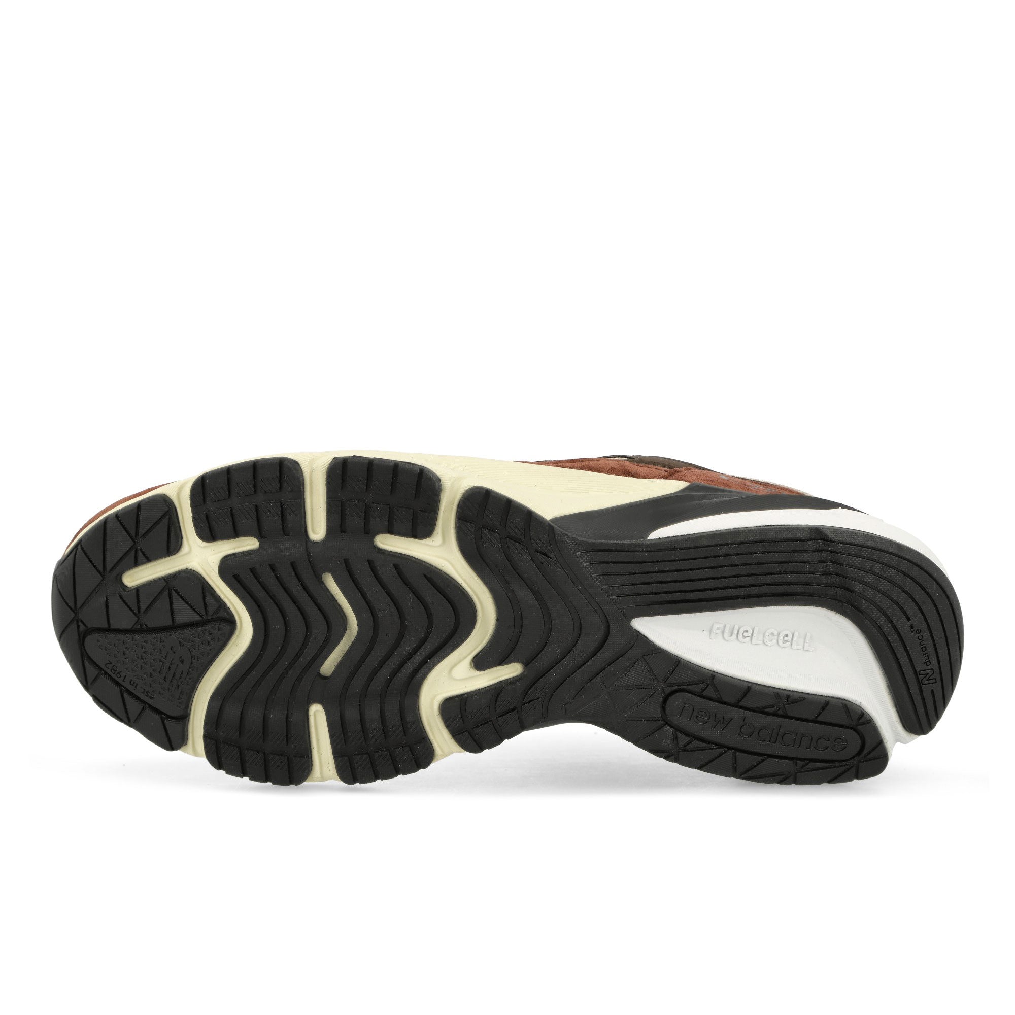 New Balance U990OP6 Rich Oak / Cosmic Grape Low Top Sneakers Detail View 1 | Overkill