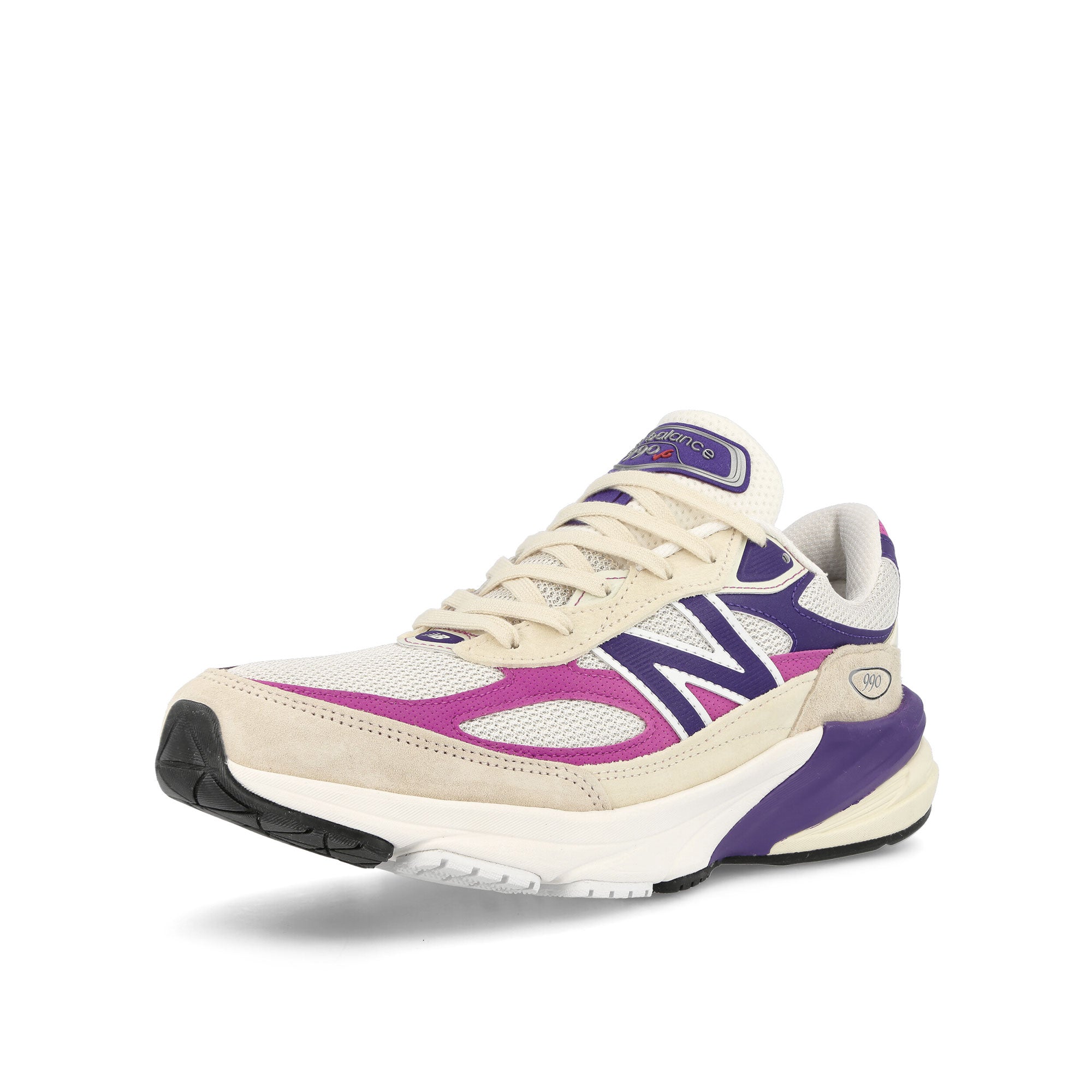 New Balance U990TD6 Purple / Angora Sneakers Close Up | Overkill