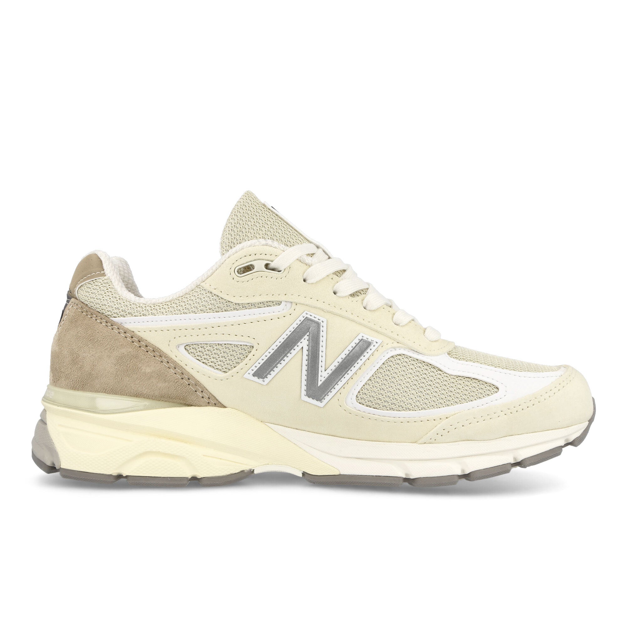 New Balance U990TE4 Beige-Tan Low Top Sneakers Silhouette | Overkill