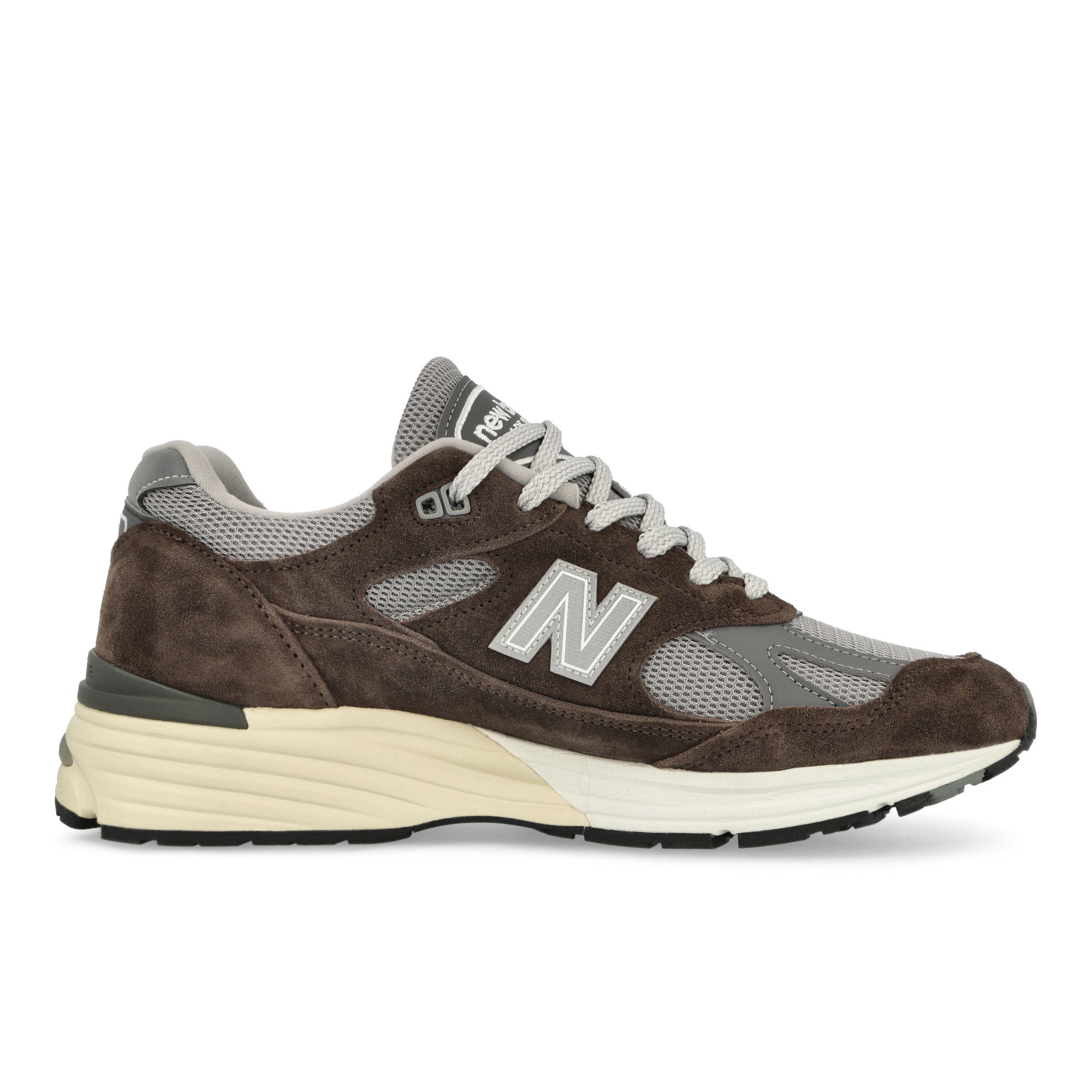 New Balance U991BG2 Brown / Grey Low Top Sneaker 991v2 Silhouette | Overkill