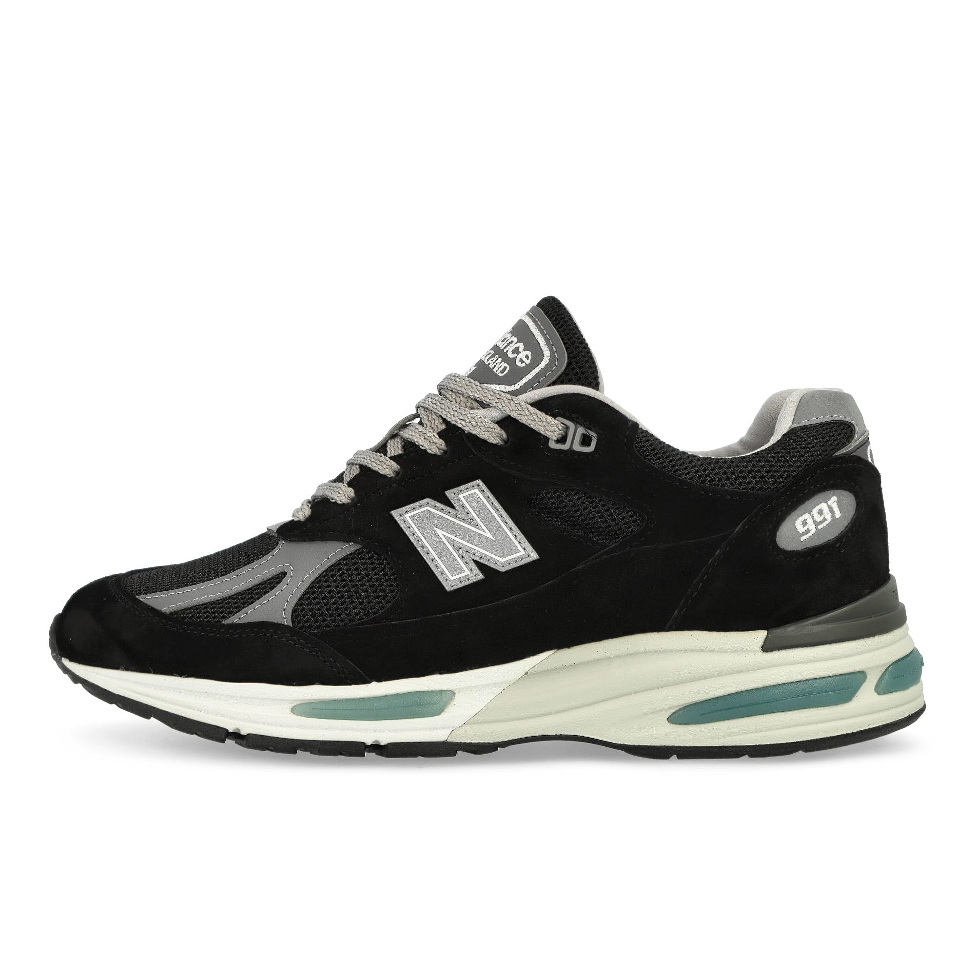 New Balance U991BK2 Black / Grey / Silver Low Top Sneakers U991BK2 | Overkill