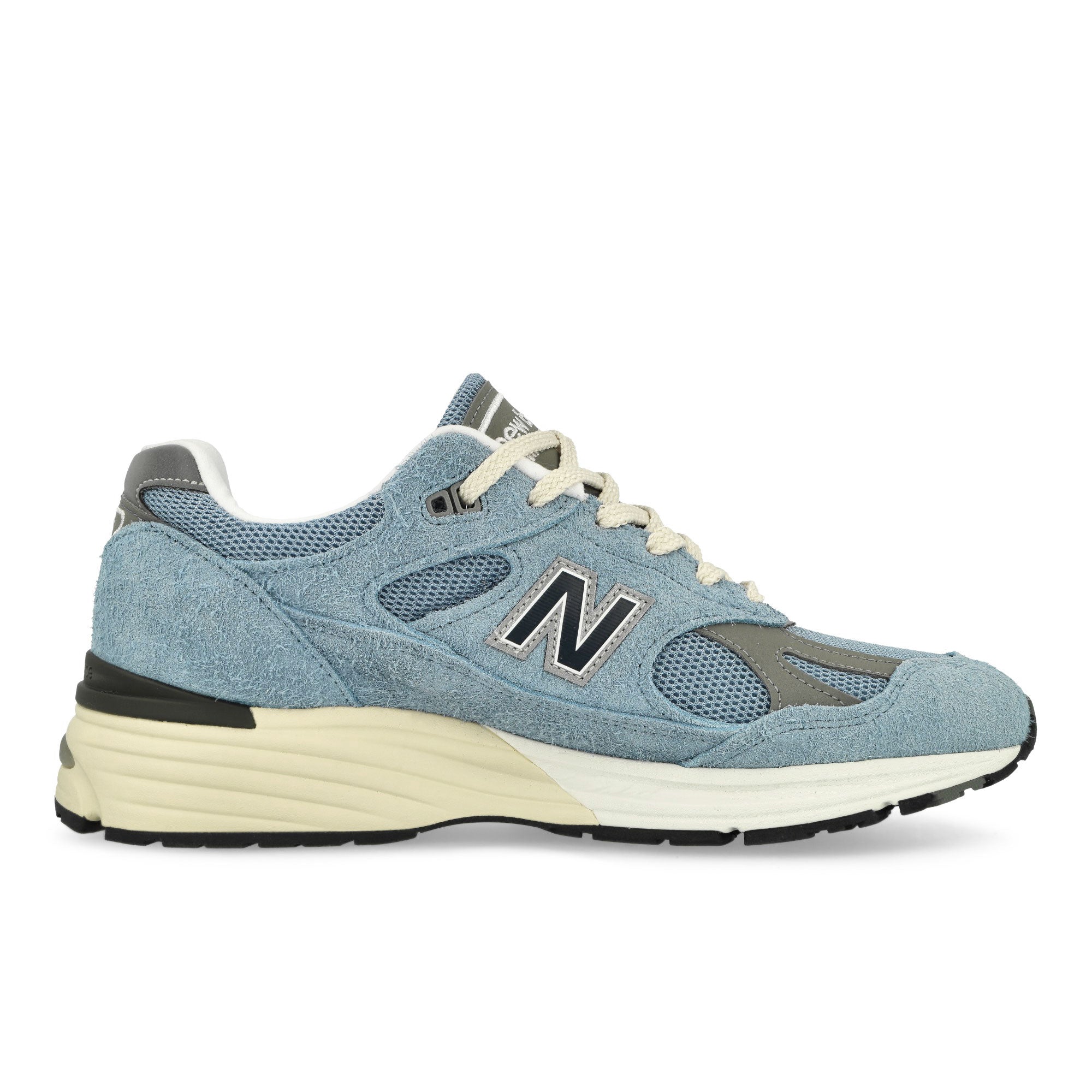 New Balance U991BV2 Celestial Blue / Faded Denim Low Top Sneakers Silhouette | Overkill