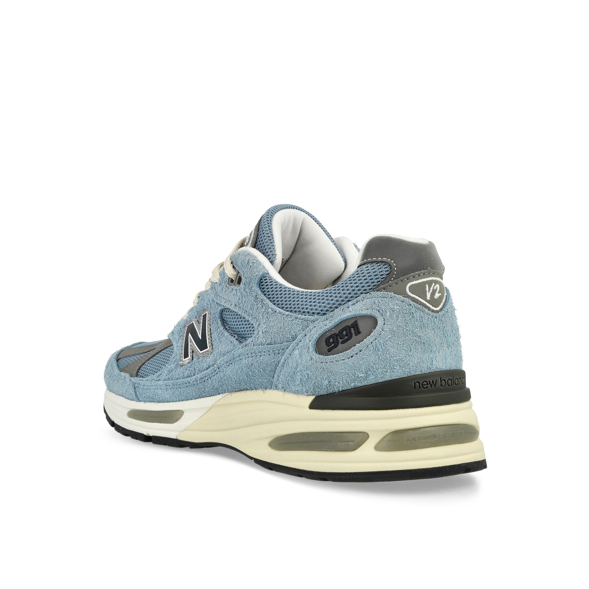 New Balance U991BV2 Celestial Blue / Faded Denim Low Top Sneakers Material | Overkill