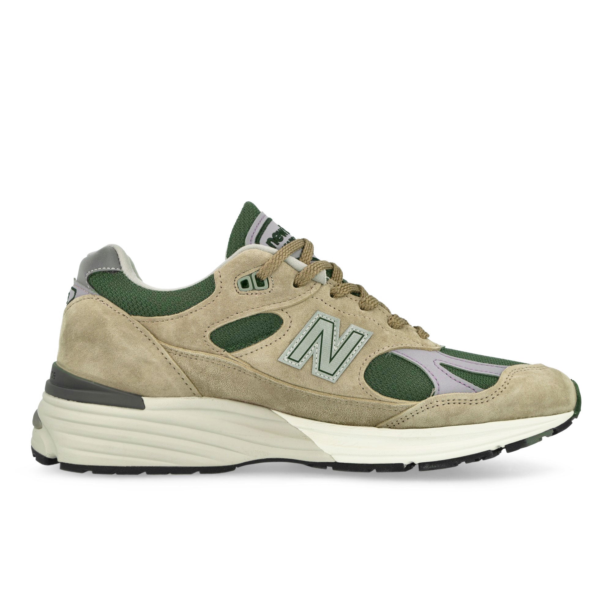 New Balance U991DL2 Cement / Douglas Fir / Lavender Gray Low Top Sneakers Silhouette | Overkill