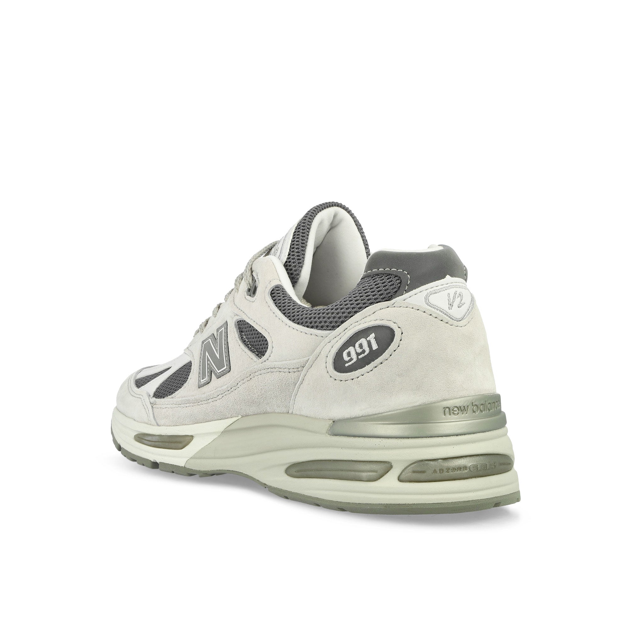 New Balance U991LG2 Nimbus Cloud / Cool Grey 7 Low Top Sneakers Material | Overkill