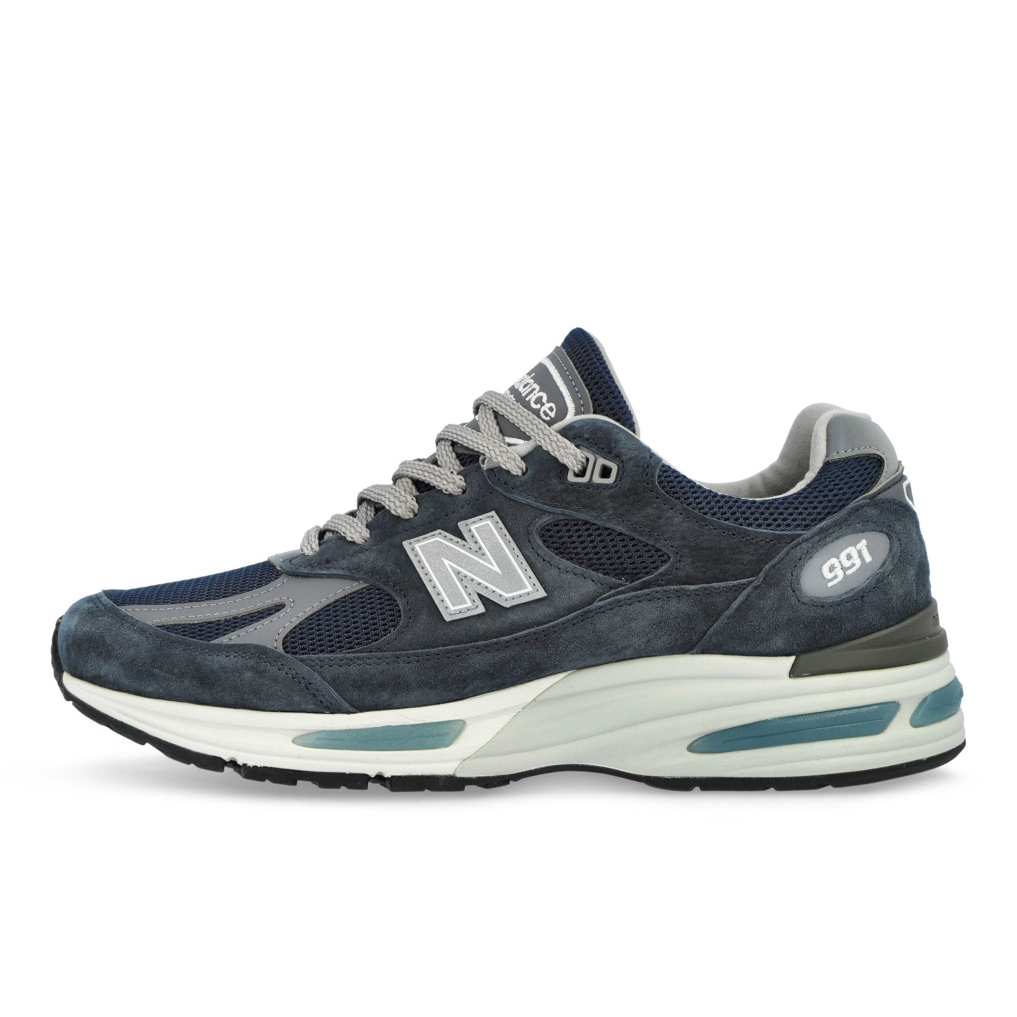 New Balance U991NV2 Dark Navy / Smoked Pearl / Silver / Alloy Low Top Sneakers U991NV2 | Overkill