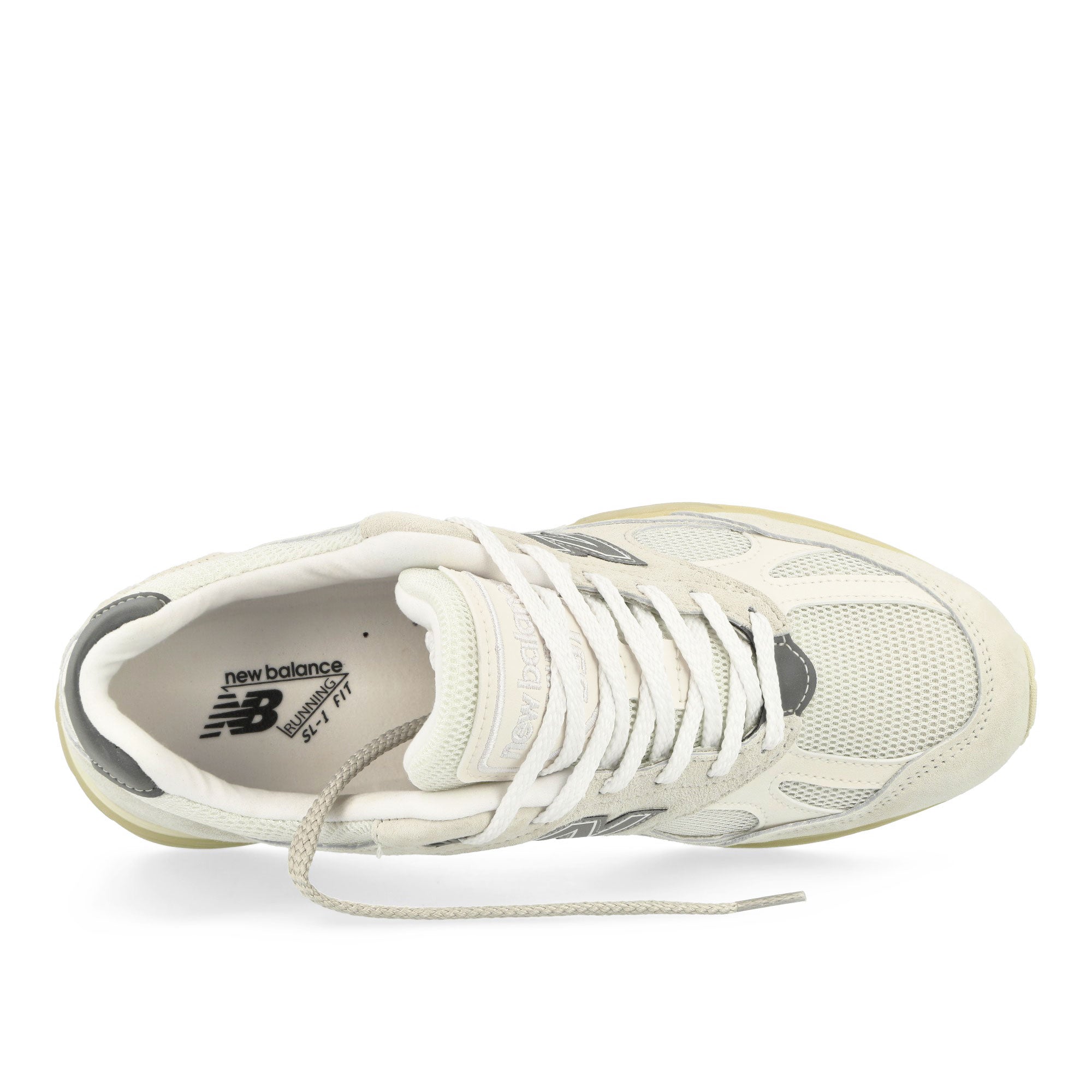 New Balance U991OW2 Grey / White Low Top Sneakers Detailfoto | Overkill