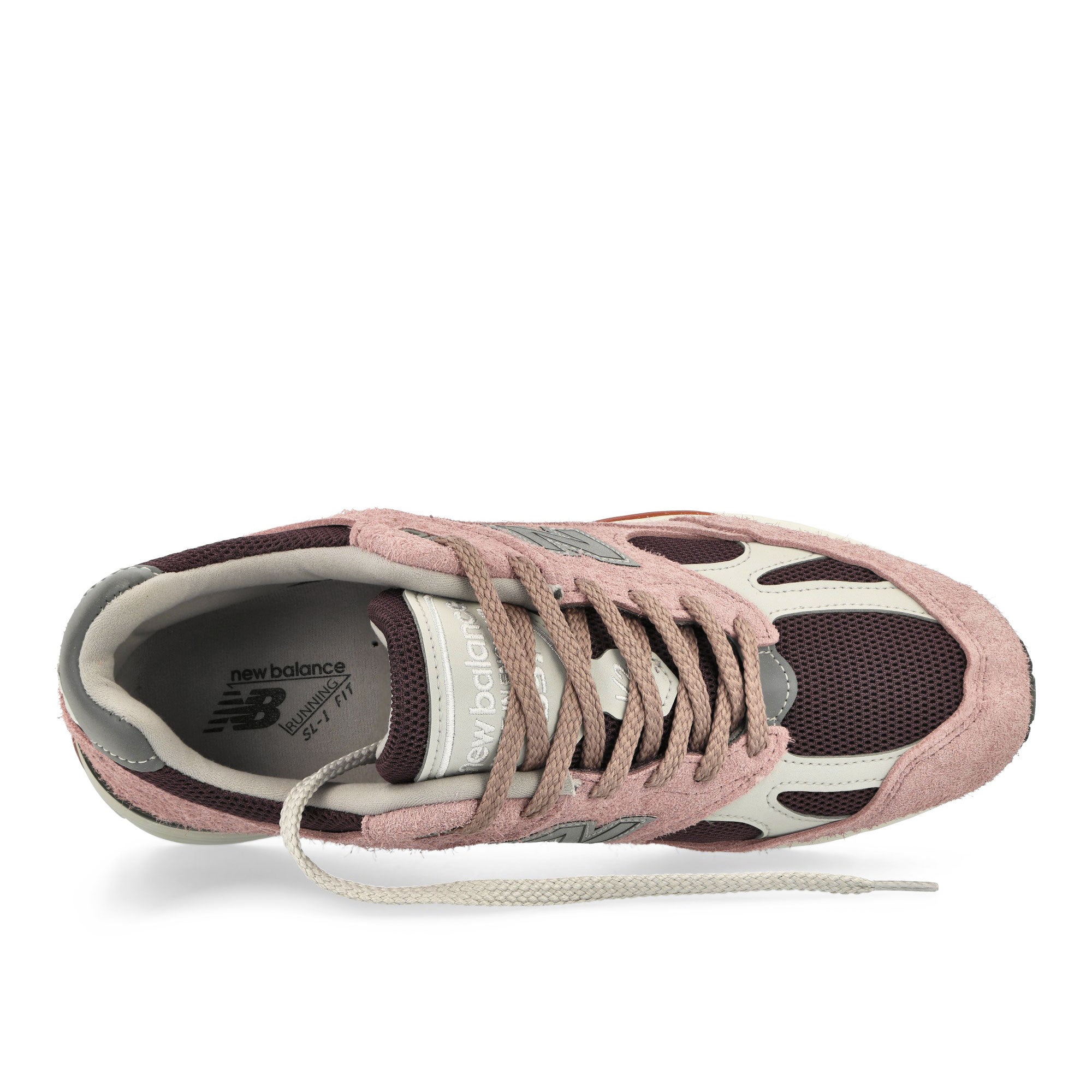 New Balance U991PR2 Pink / Purple Low Top Sneaker 991v2 Detailfoto | Overkill