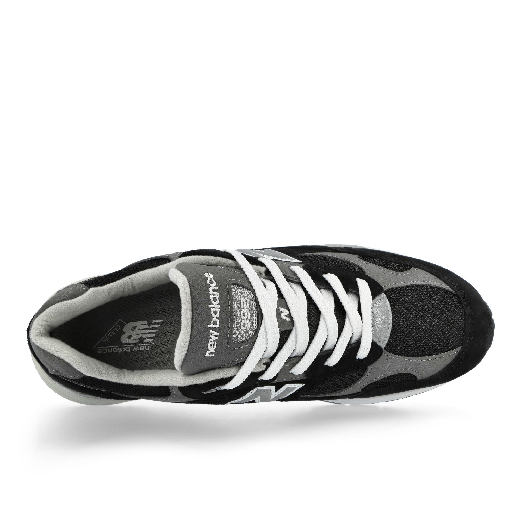 New Balance U992BK Black / Grey 006 / White Low Top Sneakers U992BK Close-up | Overkill