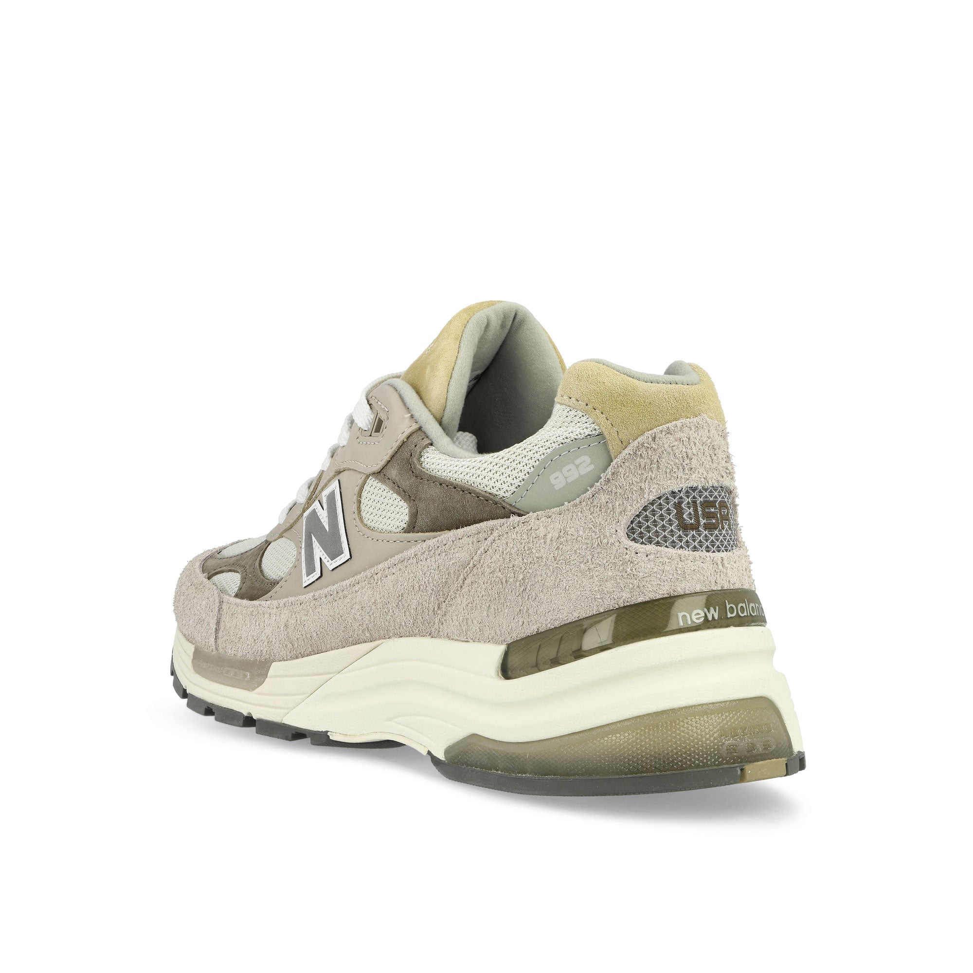 New Balance U992MM Moonrock / Mushroom Low Top Sneakers Material | Overkill