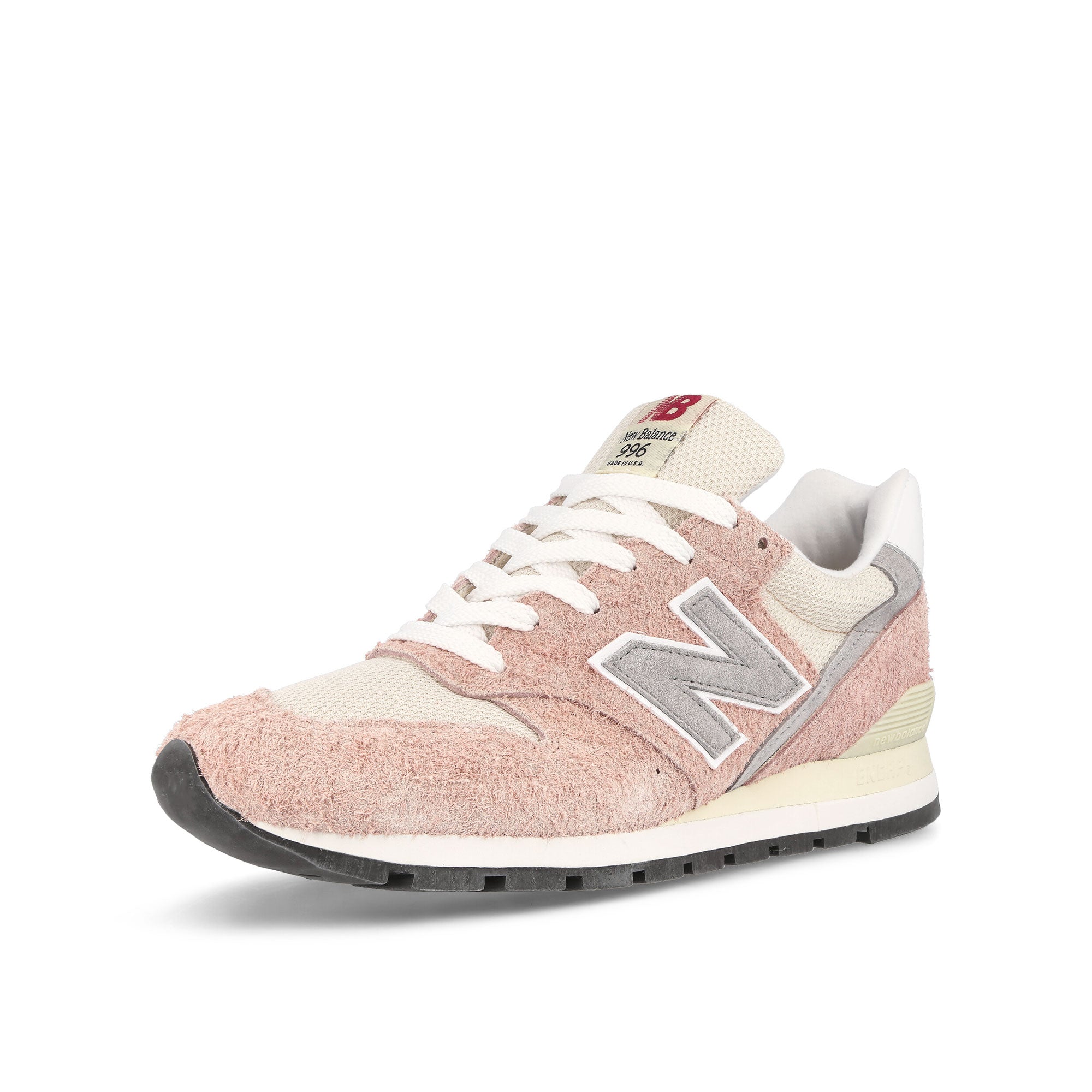 New Balance U996TA Pink Low Top Sneakers Close Up | Overkill