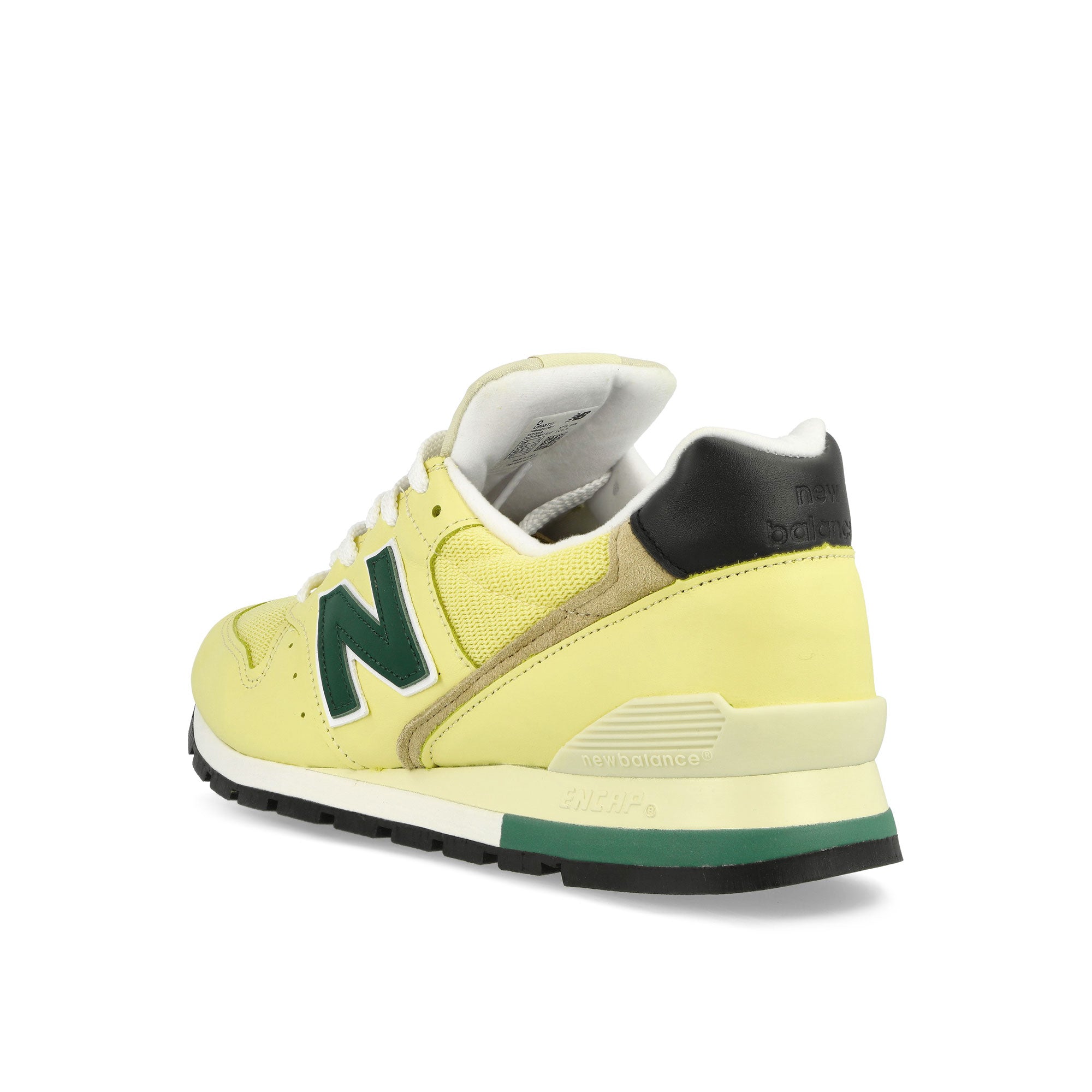 New Balance U996TD Yellow / Green Low Top Sneakers Material | Overkill