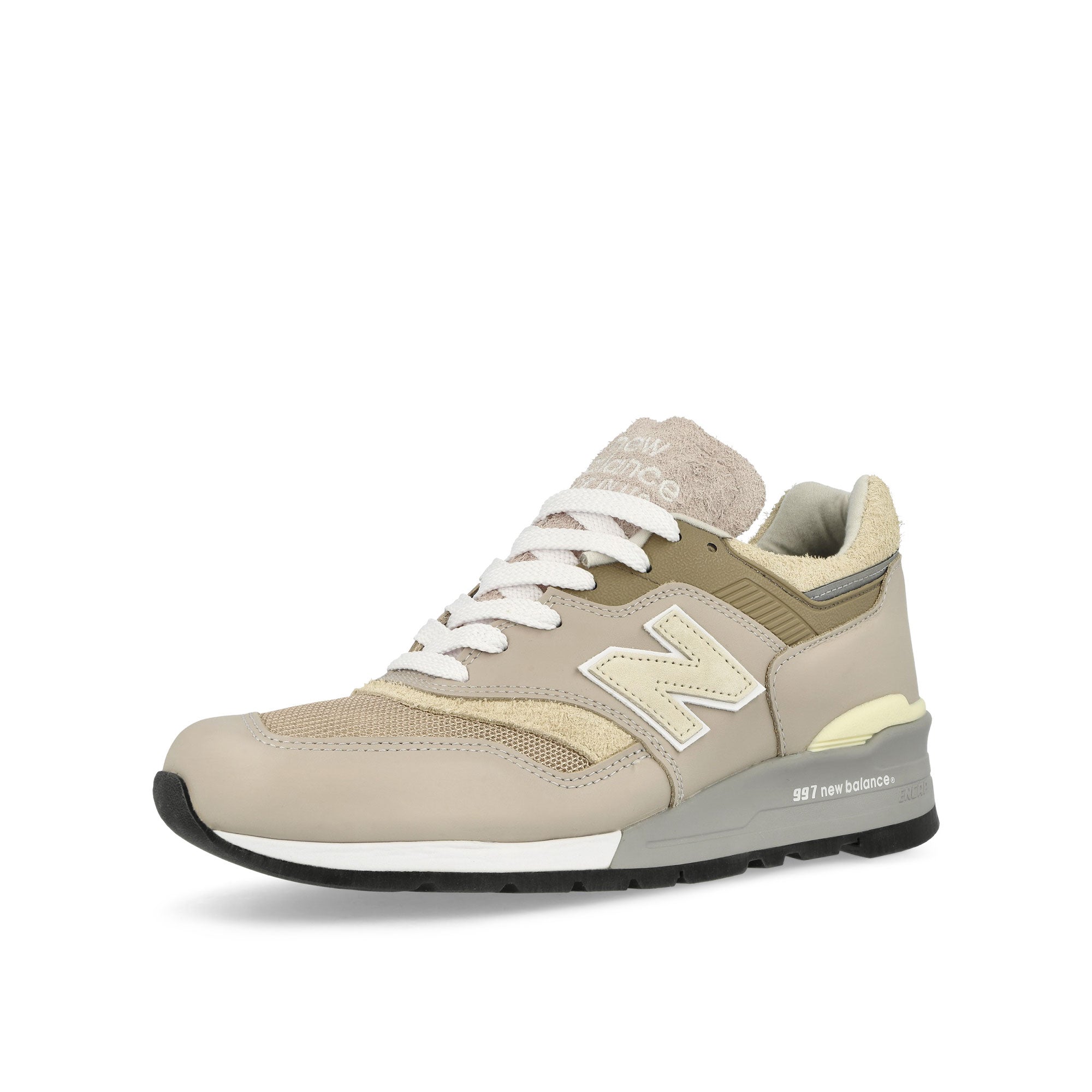 New Balance U997GG Moonrock / Driftwood Low Top Sneakers Close Up | Overkill