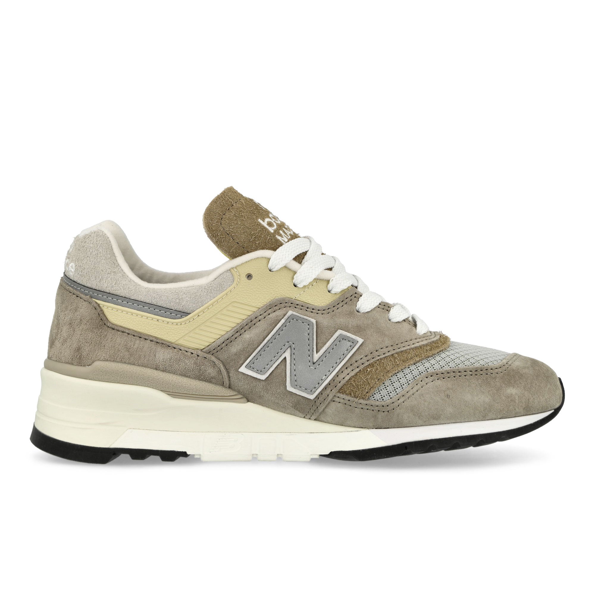 New Balance U997MG Light Mushroom / Mirage Gray Low Top Sneakers Silhouette | Overkill