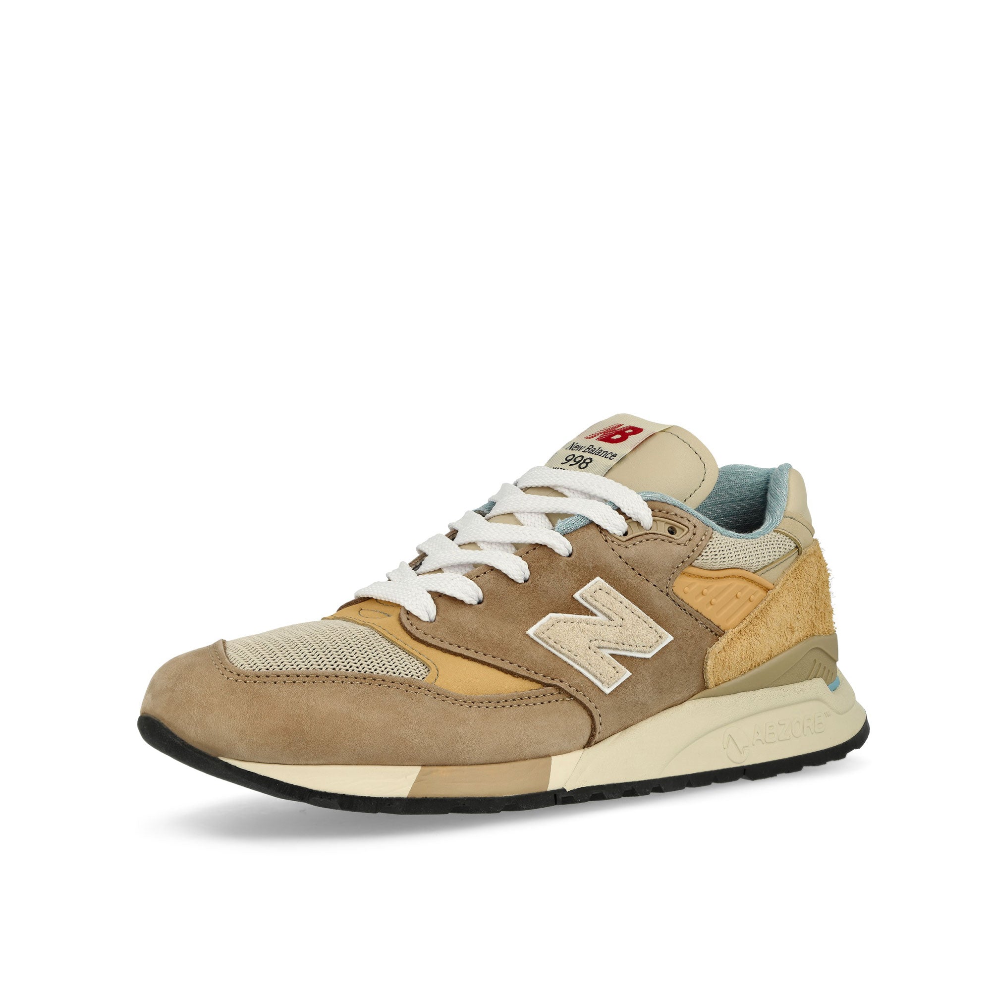 New Balance U998IC Incense / Sandstone Low Top Sneakers Close Up | Overkill
