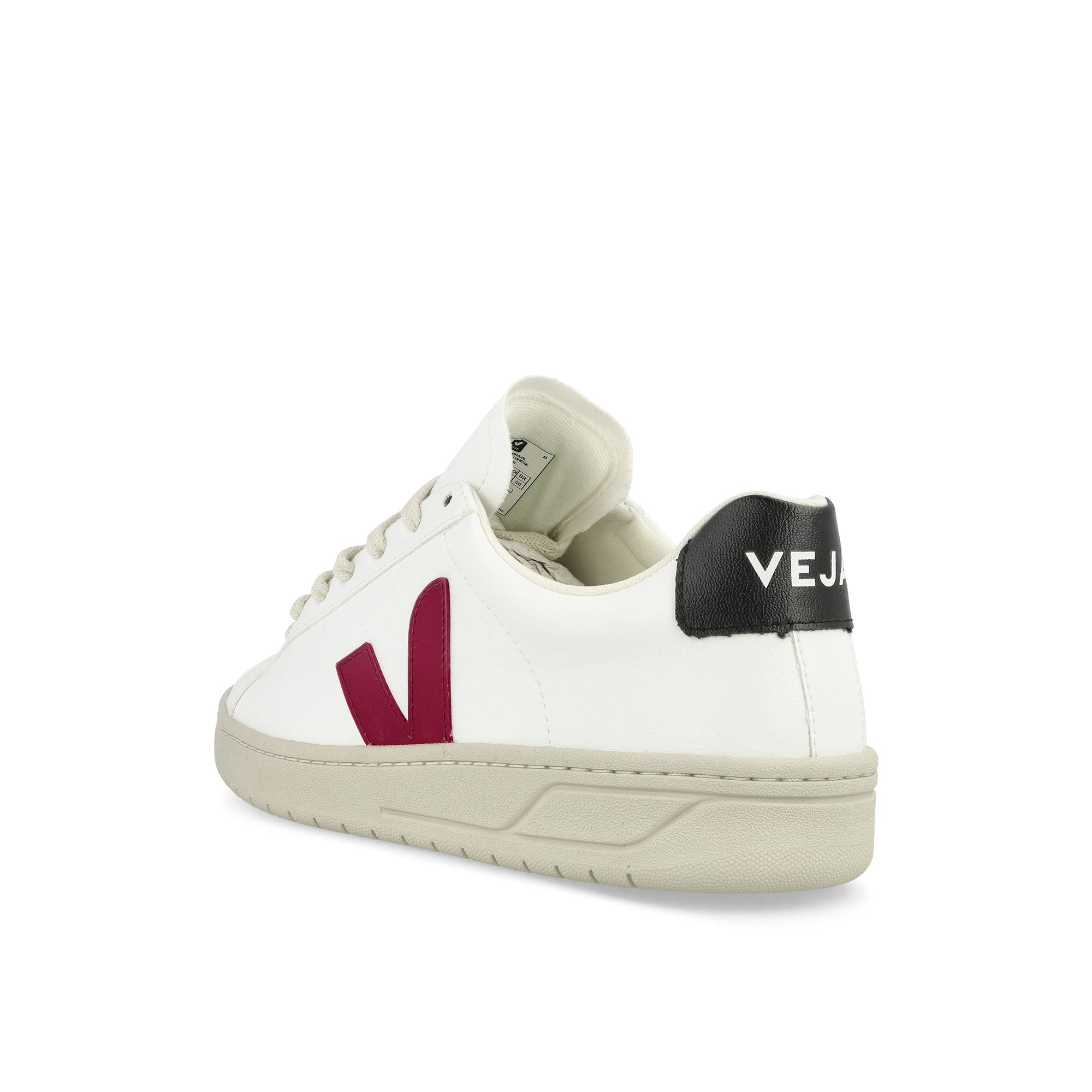Veja W URCA CWL White Marsala Black Low Top Sneakers Material | Overkill