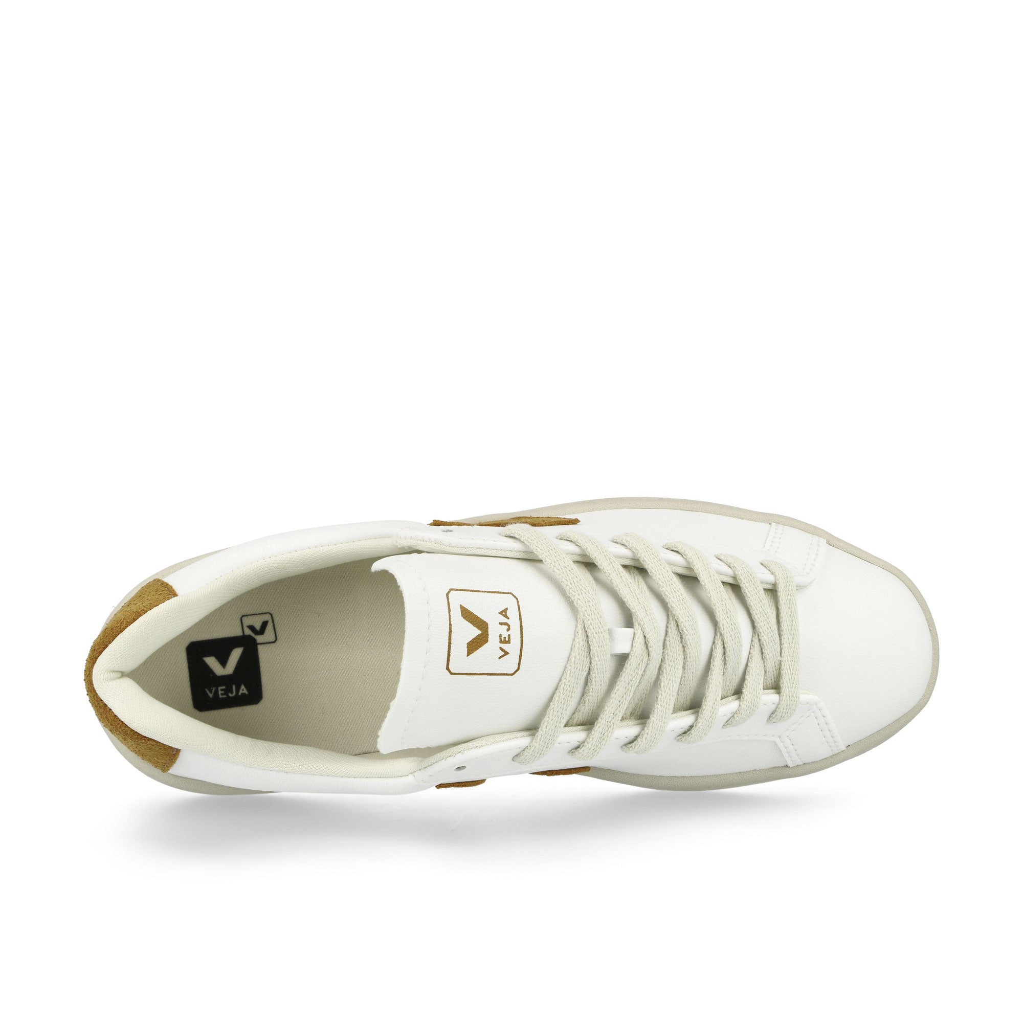 Veja W URCA CWL White Camel Low Top Sneakers Detailfoto | Overkill