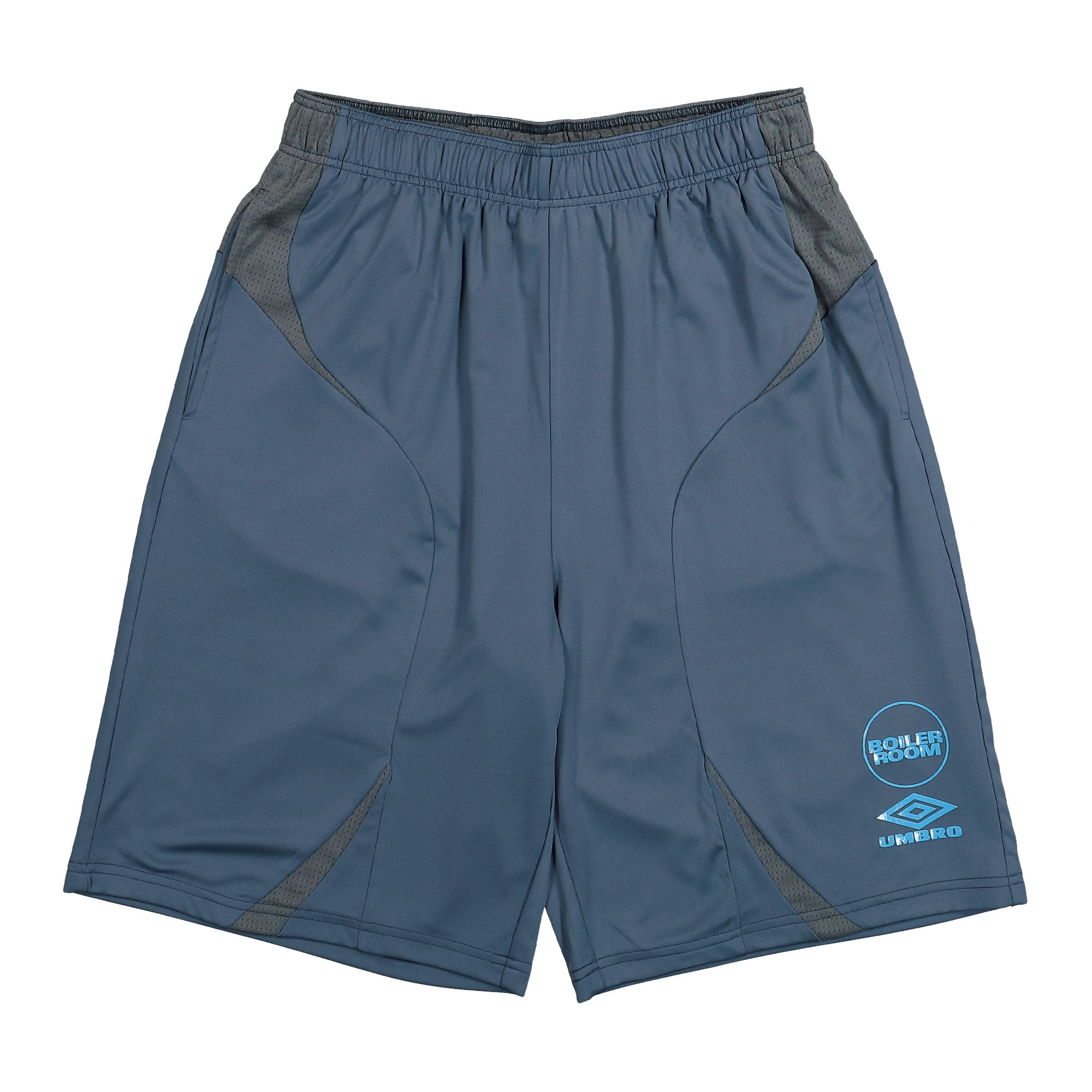 Boiler Room Football Short Blue Shorts UMBRSP11BLU | Overkill