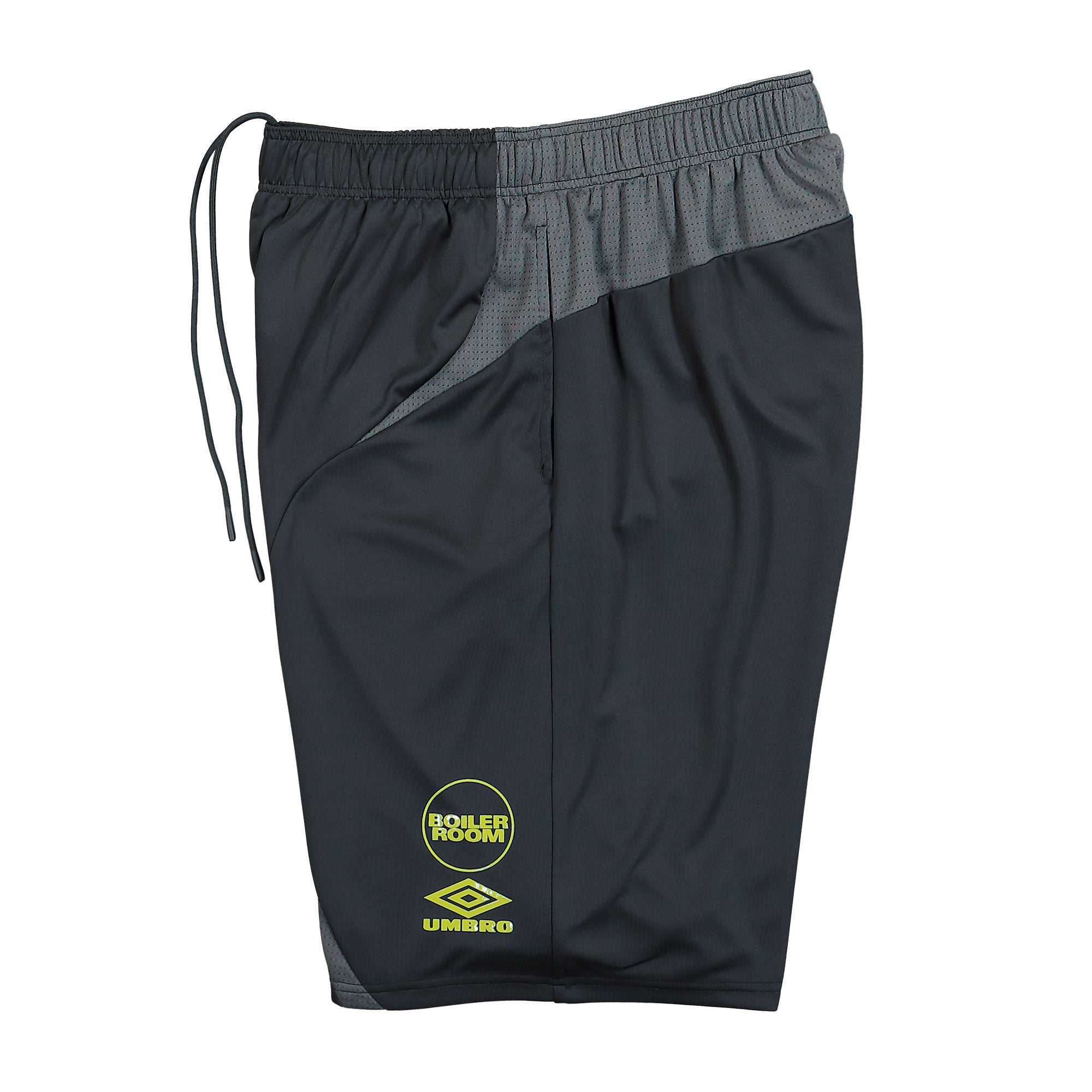Boiler Room Football Short Black Shorts Close-up | Overkill