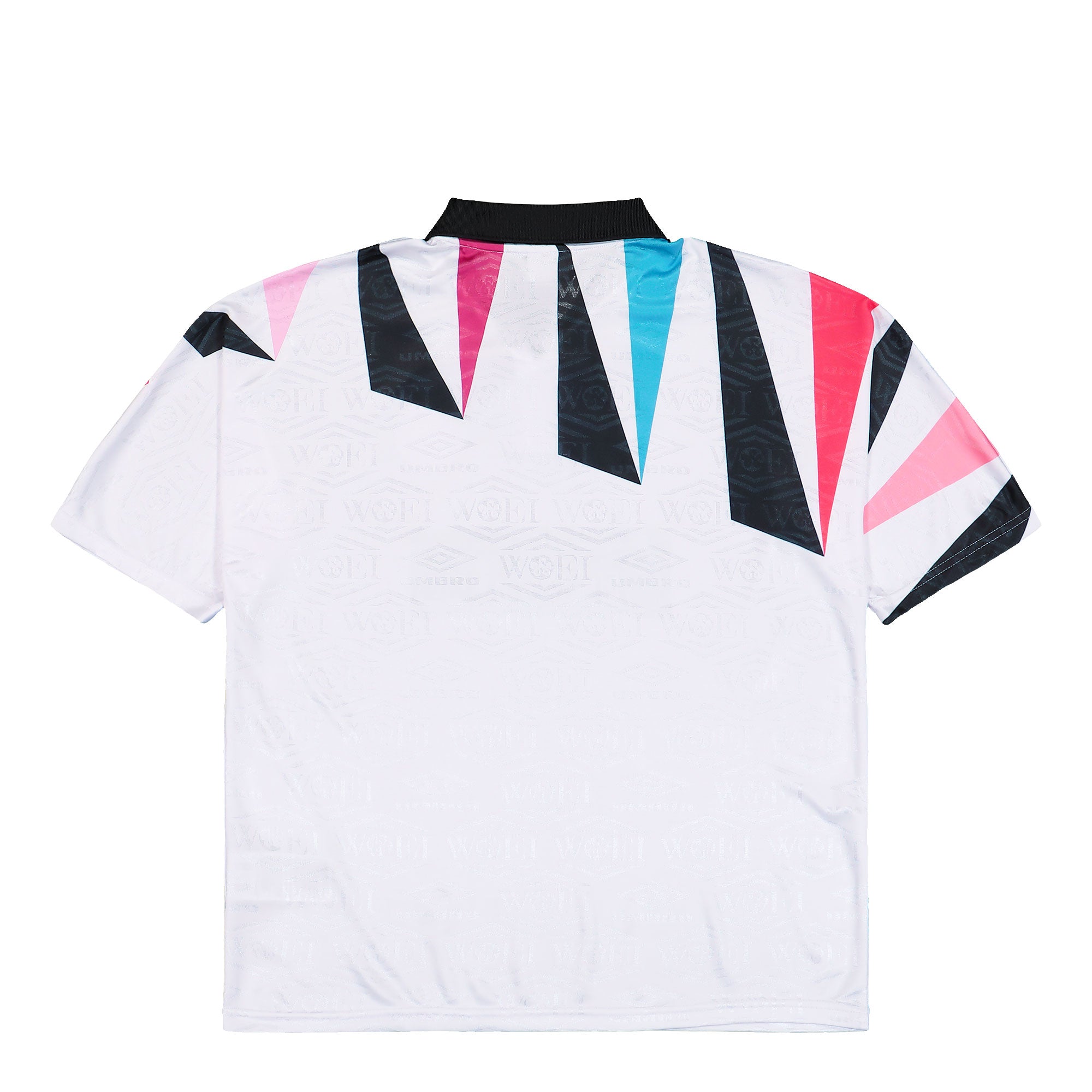 Woei x Umbro Alternative Jersey White T-Shirts UMTM0968-002 Close-up | Overkill
