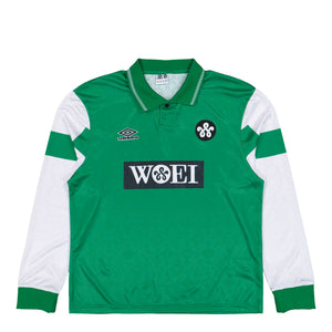 Woei x Umbro LS Football Jersey Green / White Longsleeves UMTM0970-505 | Overkill