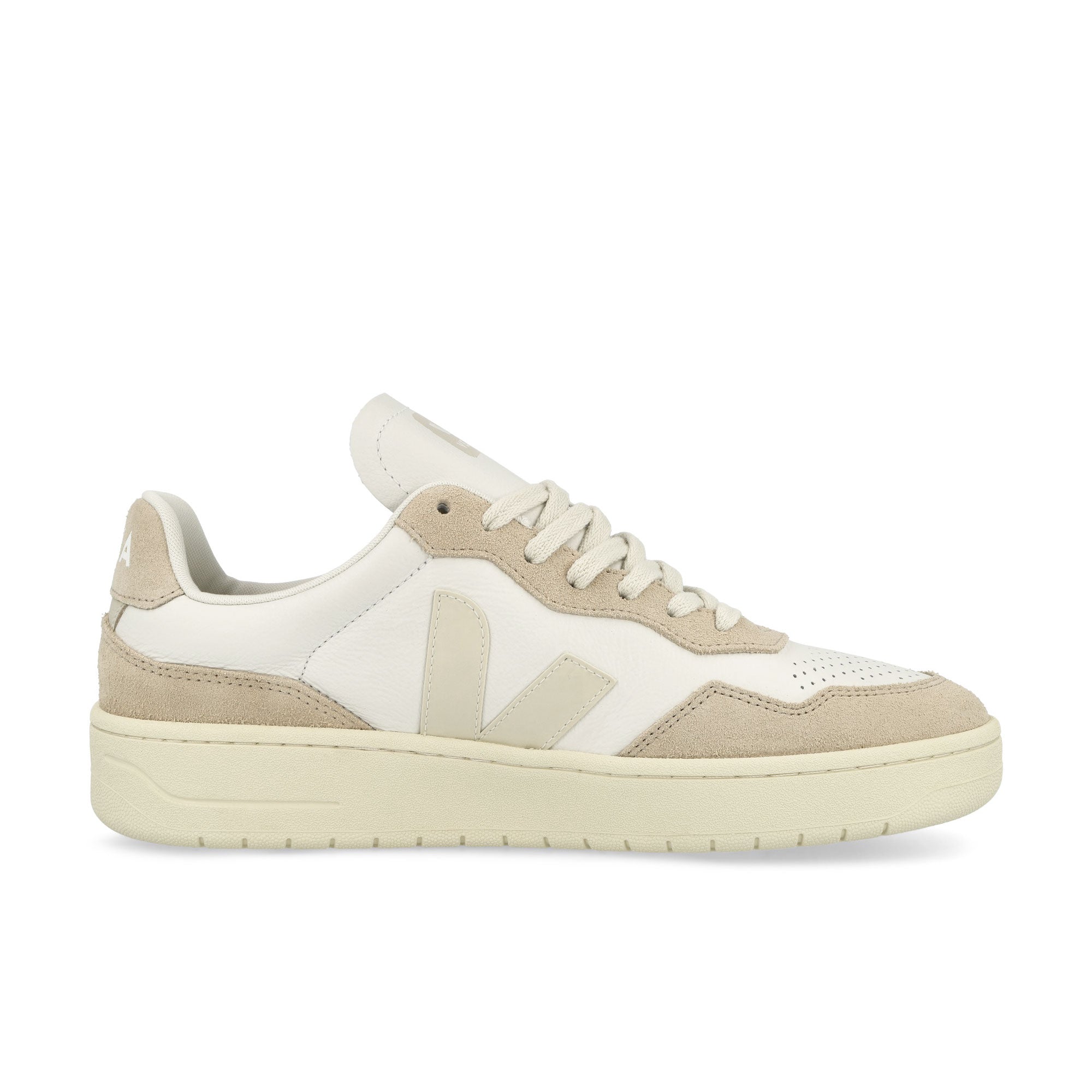 Veja V-90 O.T. Leather Extra White-Pierre Low Top Sneakers Silhouette | Overkill