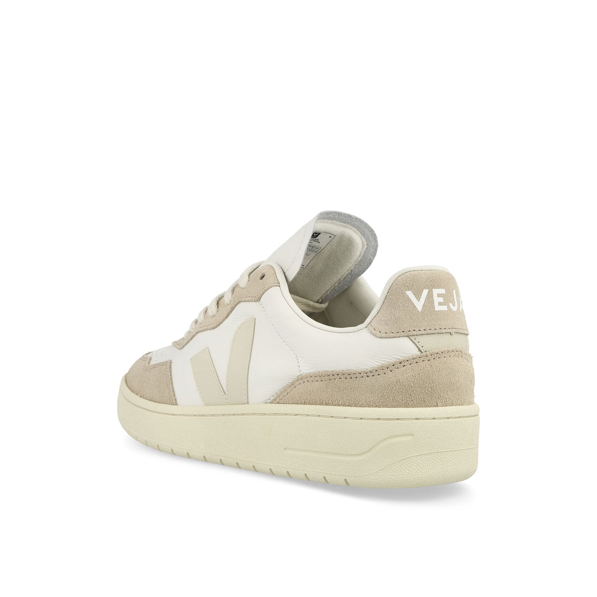 Veja V-90 O.T. Leather Extra White-Pierre Low Top Sneakers Material | Overkill