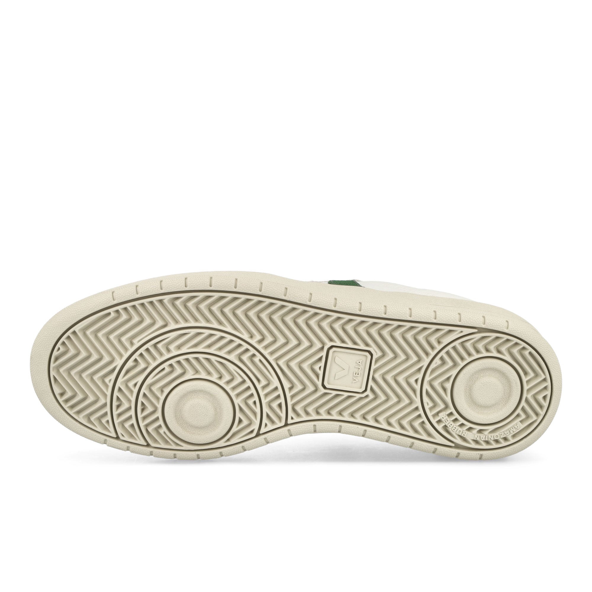 Veja V-90 O.T. Leather Extra White-Cyprus Low Top Sneakers Detail View 1 | Overkill