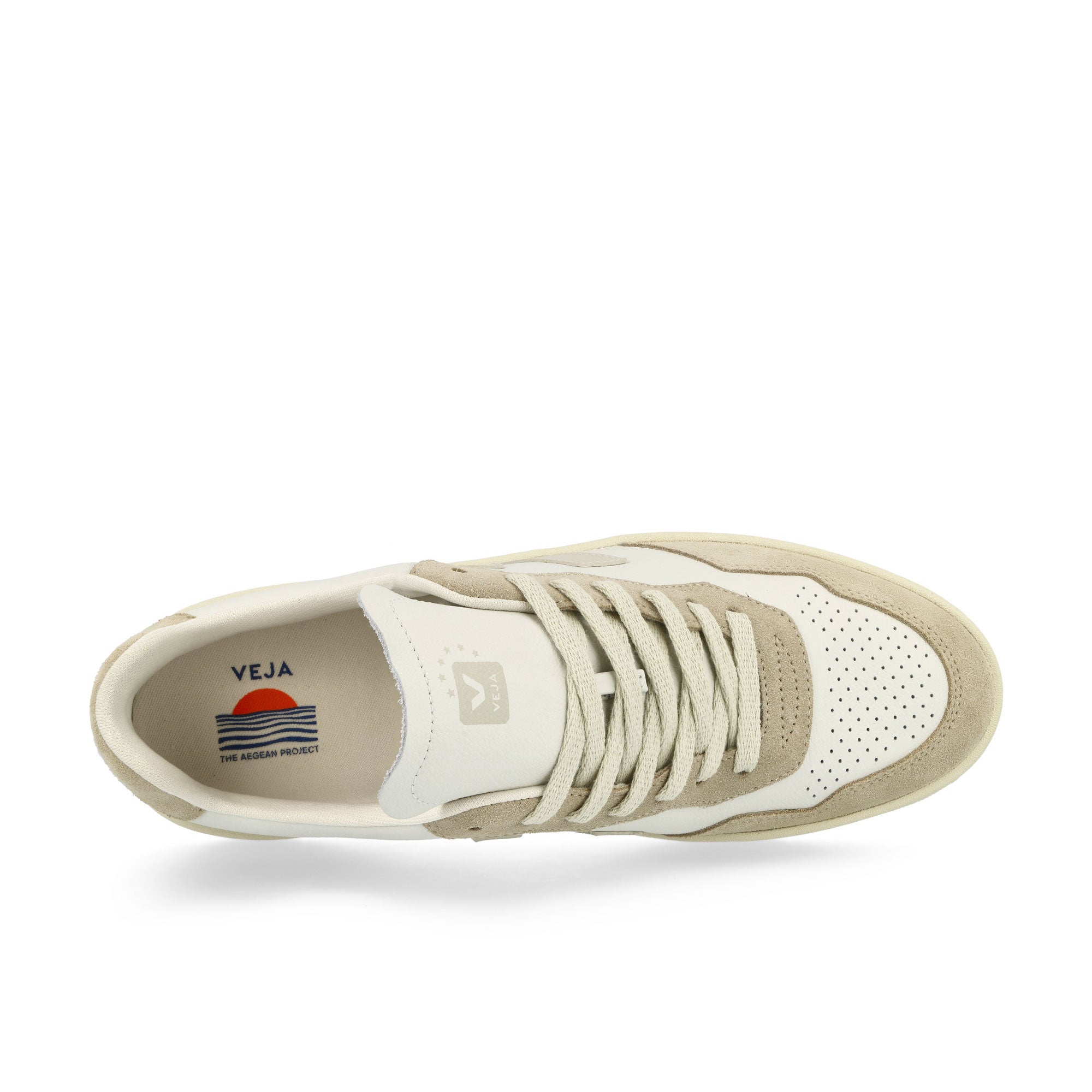 Veja W V-90 Extra White Low Top Sneakers Detailfoto | Overkill