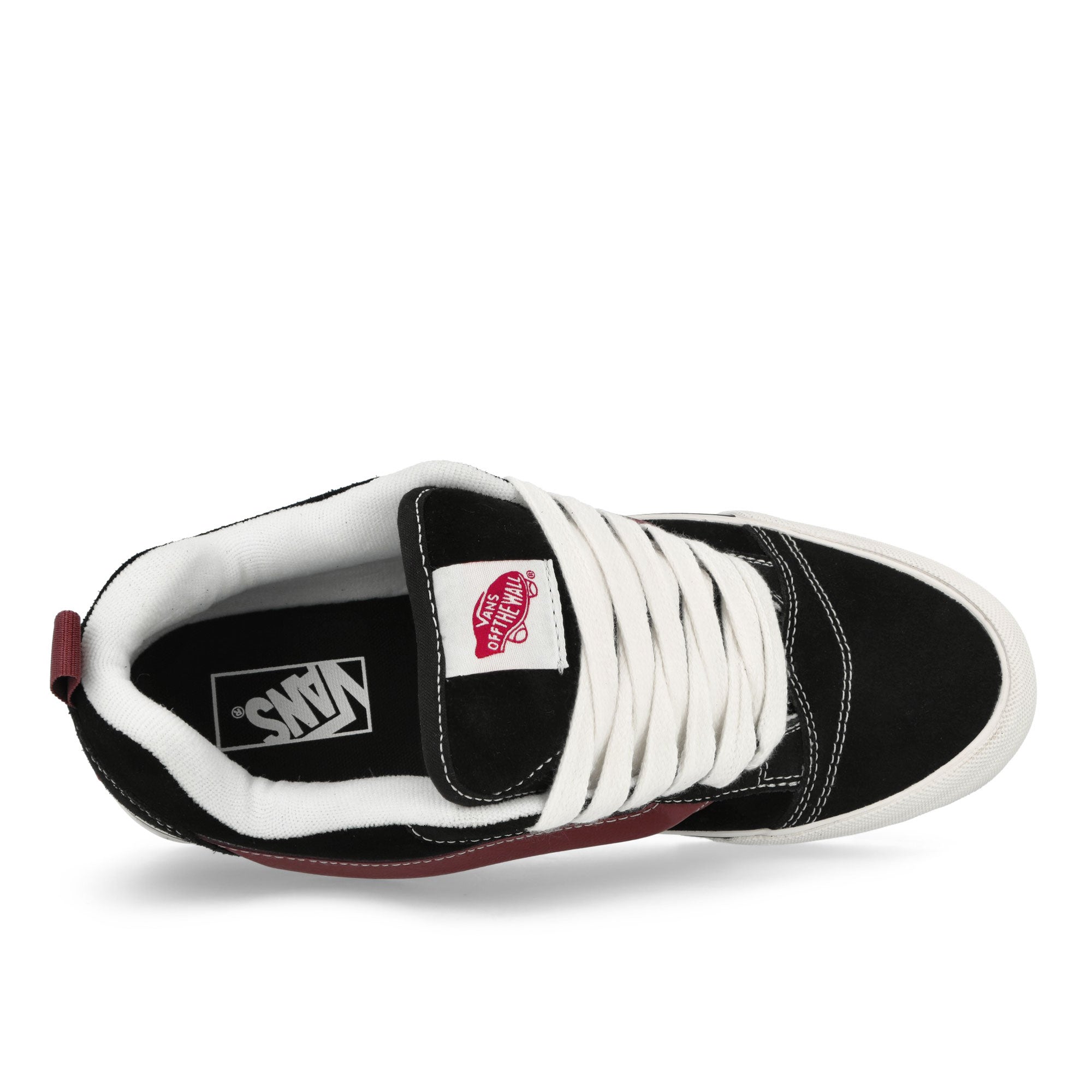 Vans Knu Skool Black / Port Low Top Sneakers Detailfoto | Overkill