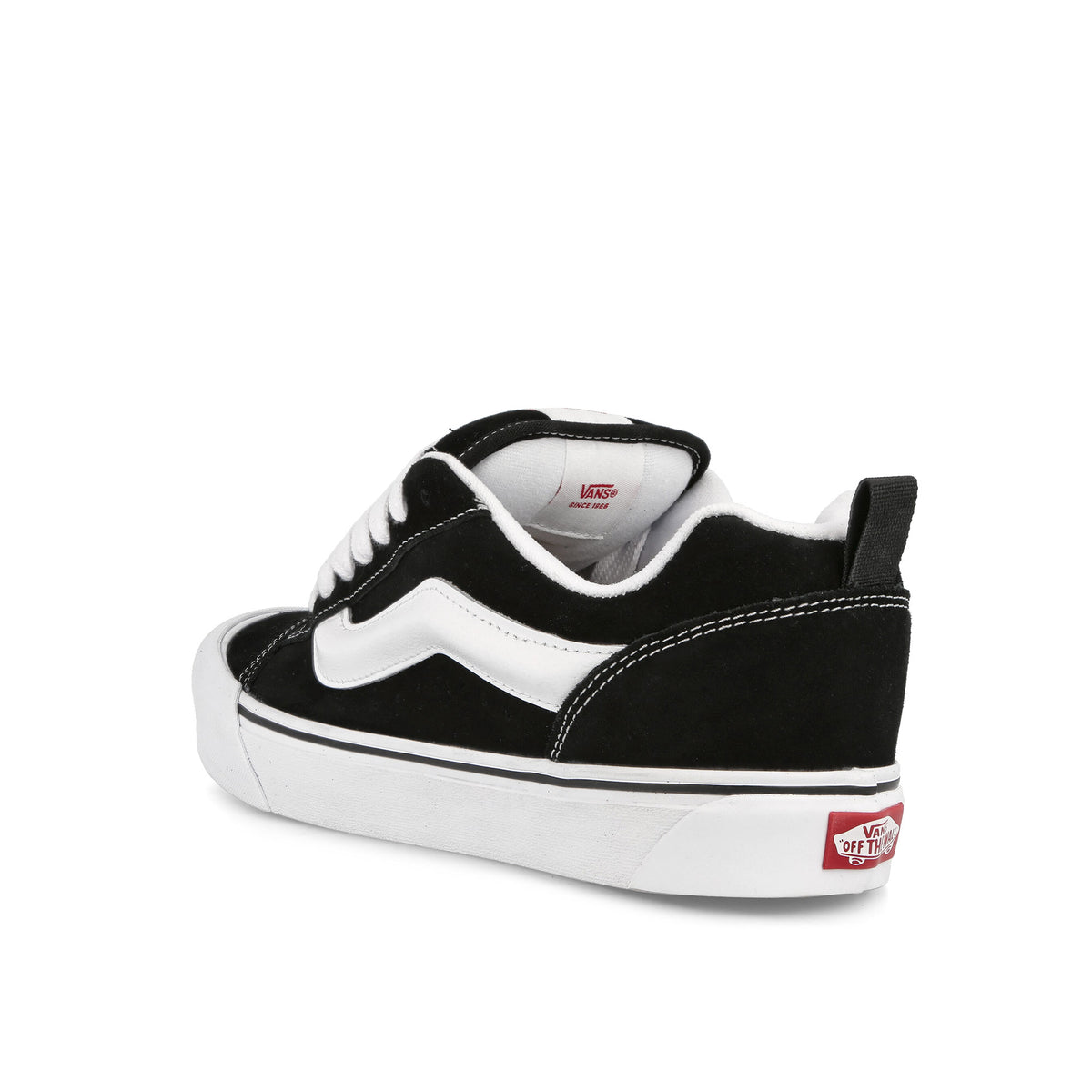 Vans Knu Skool Black / True White Low Top Sneakers Material | Overkill