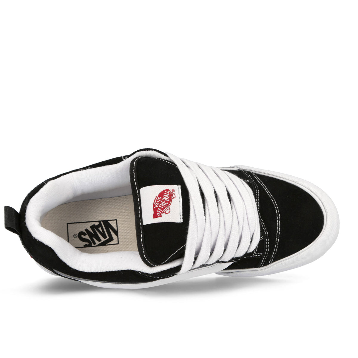 Vans Knu Skool Black / True White Low Top Sneakers Detailfoto | Overkill