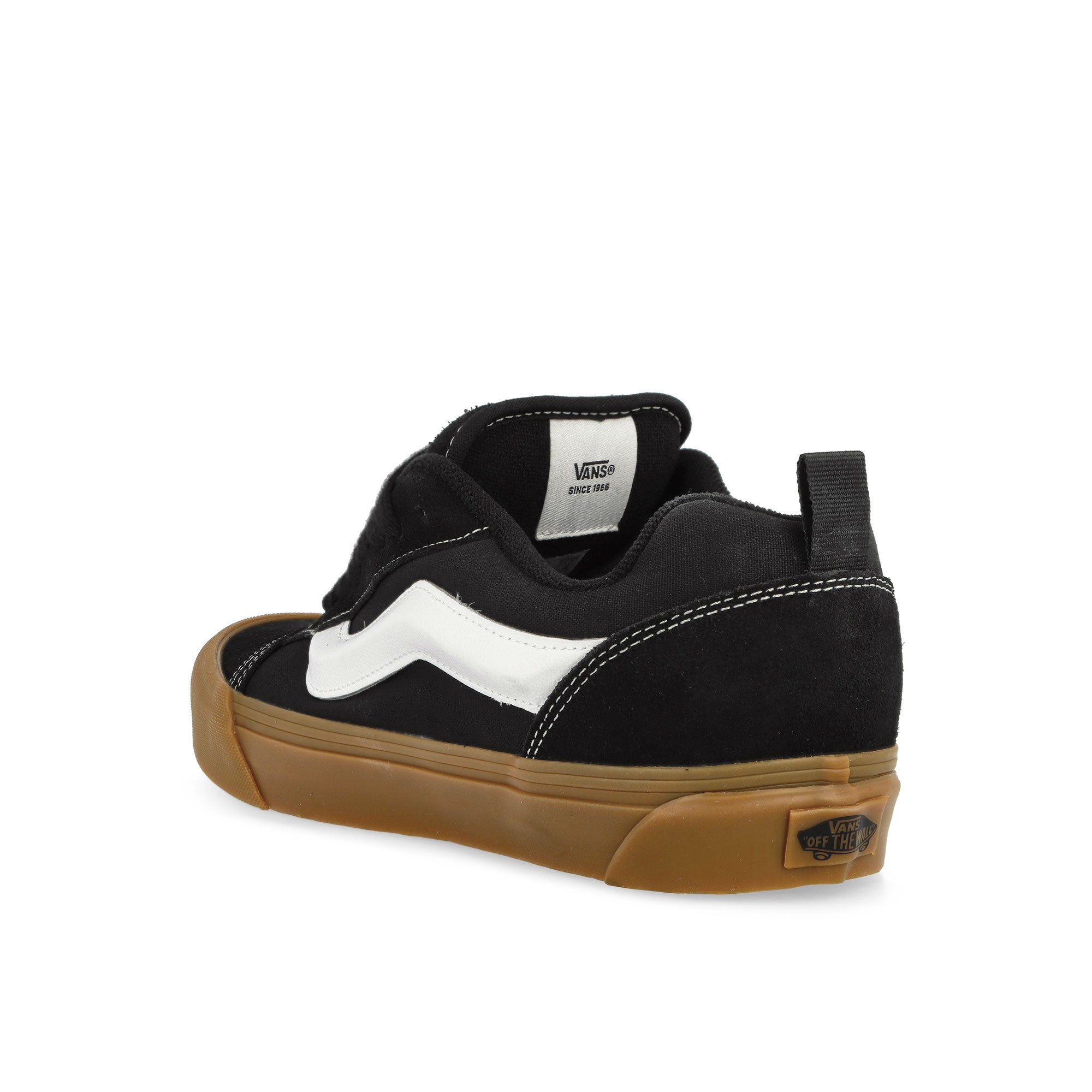 Vans Knu Skool Black / Gum Low Top Sneakers Material | Overkill