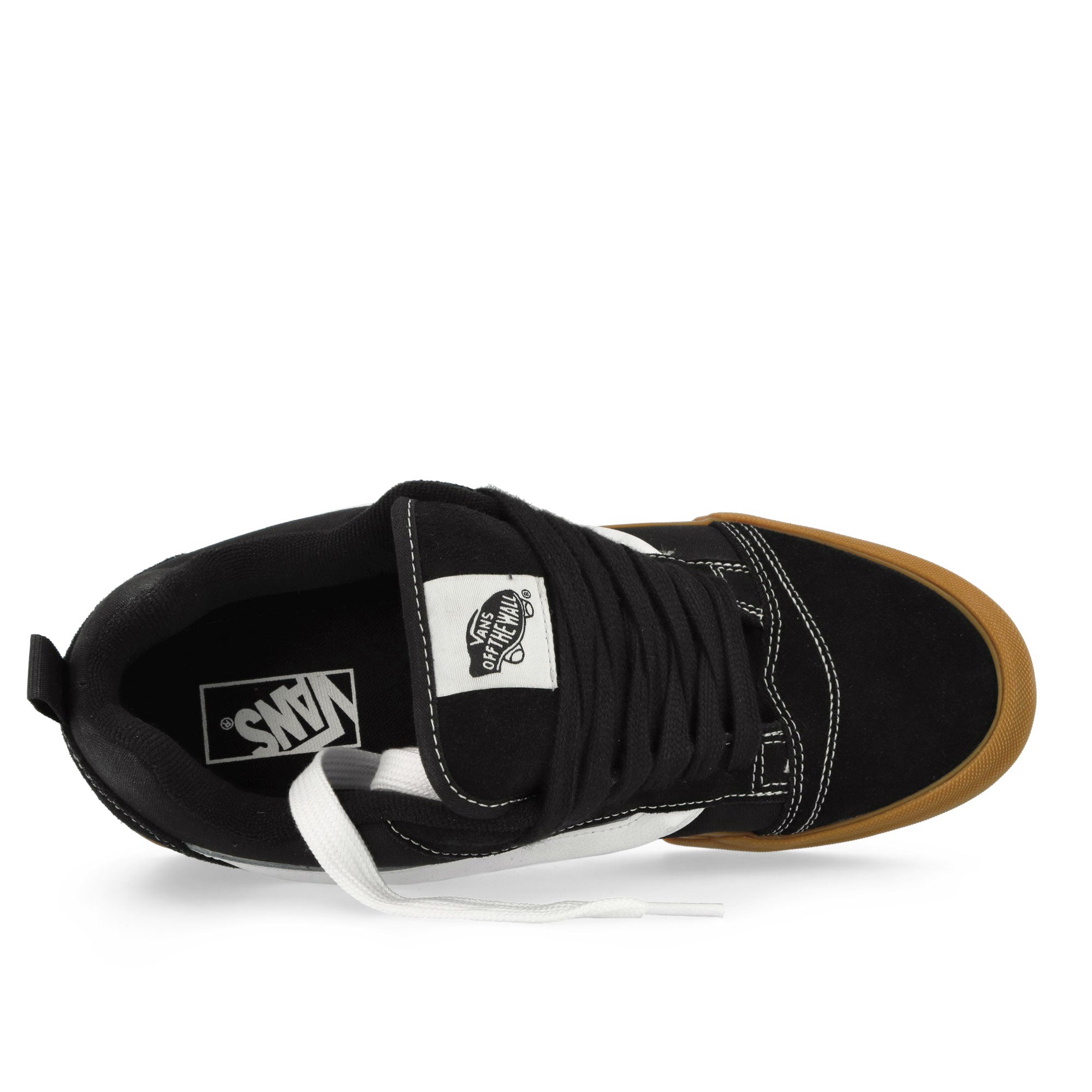 Vans Knu Skool Black / Gum Low Top Sneakers Detailfoto | Overkill