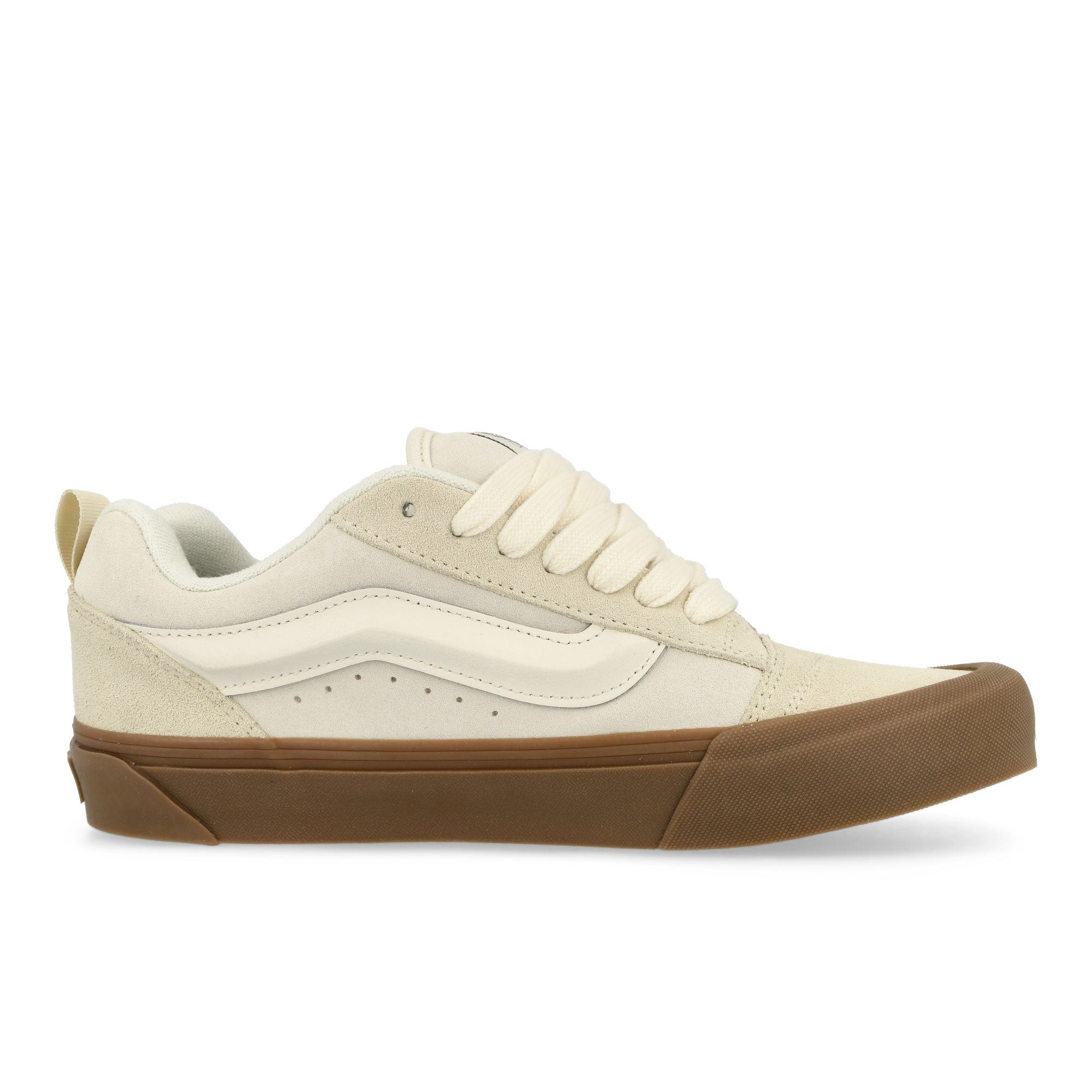 Vans Knu Skool Marshmallow / Light Gum Low Top Sneakers Silhouette | Overkill